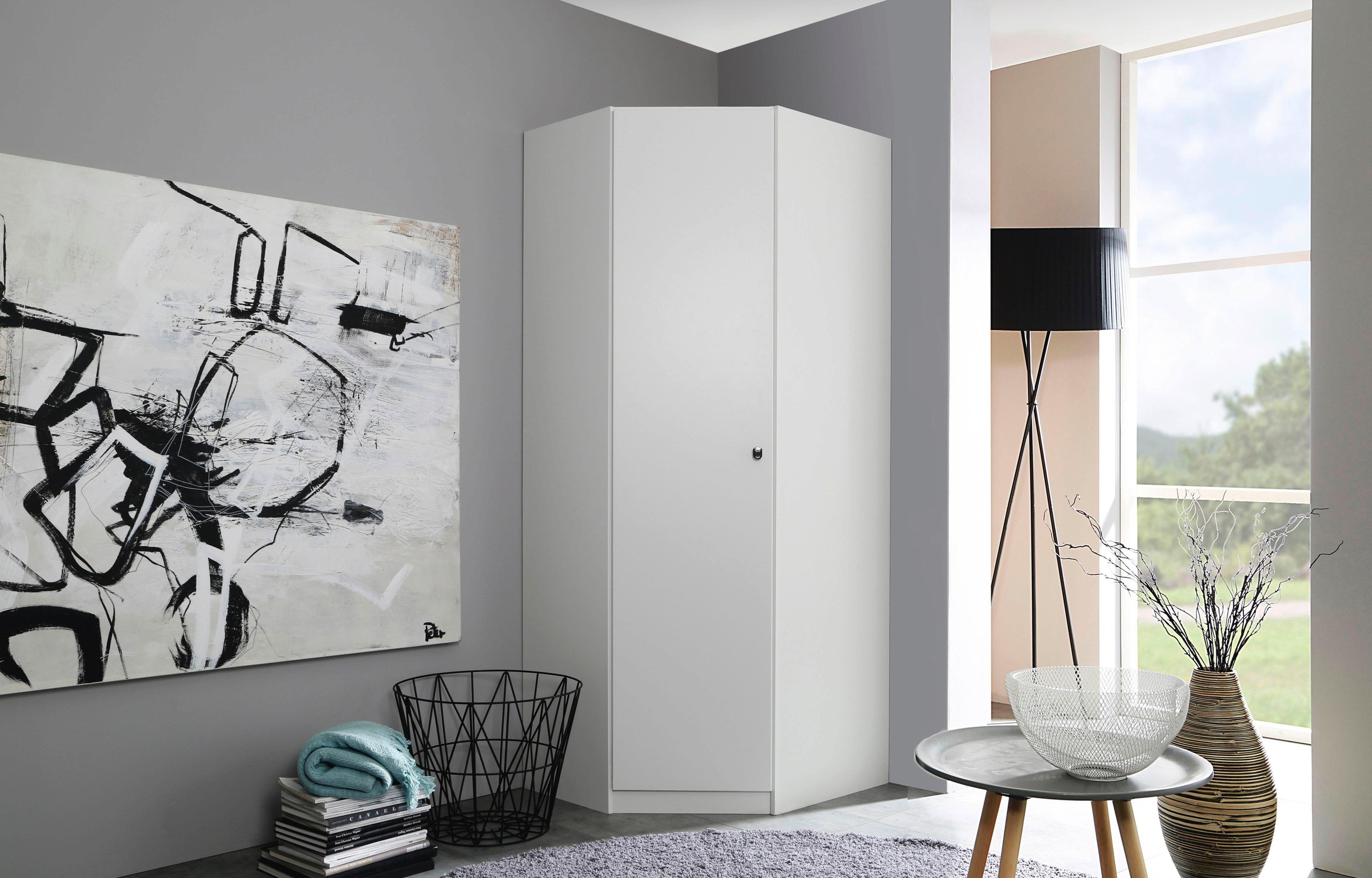 rauch Eckkleiderschrank "Kleiderschrank Schrank Garderobe Schlafzimmer Büro günstig online kaufen