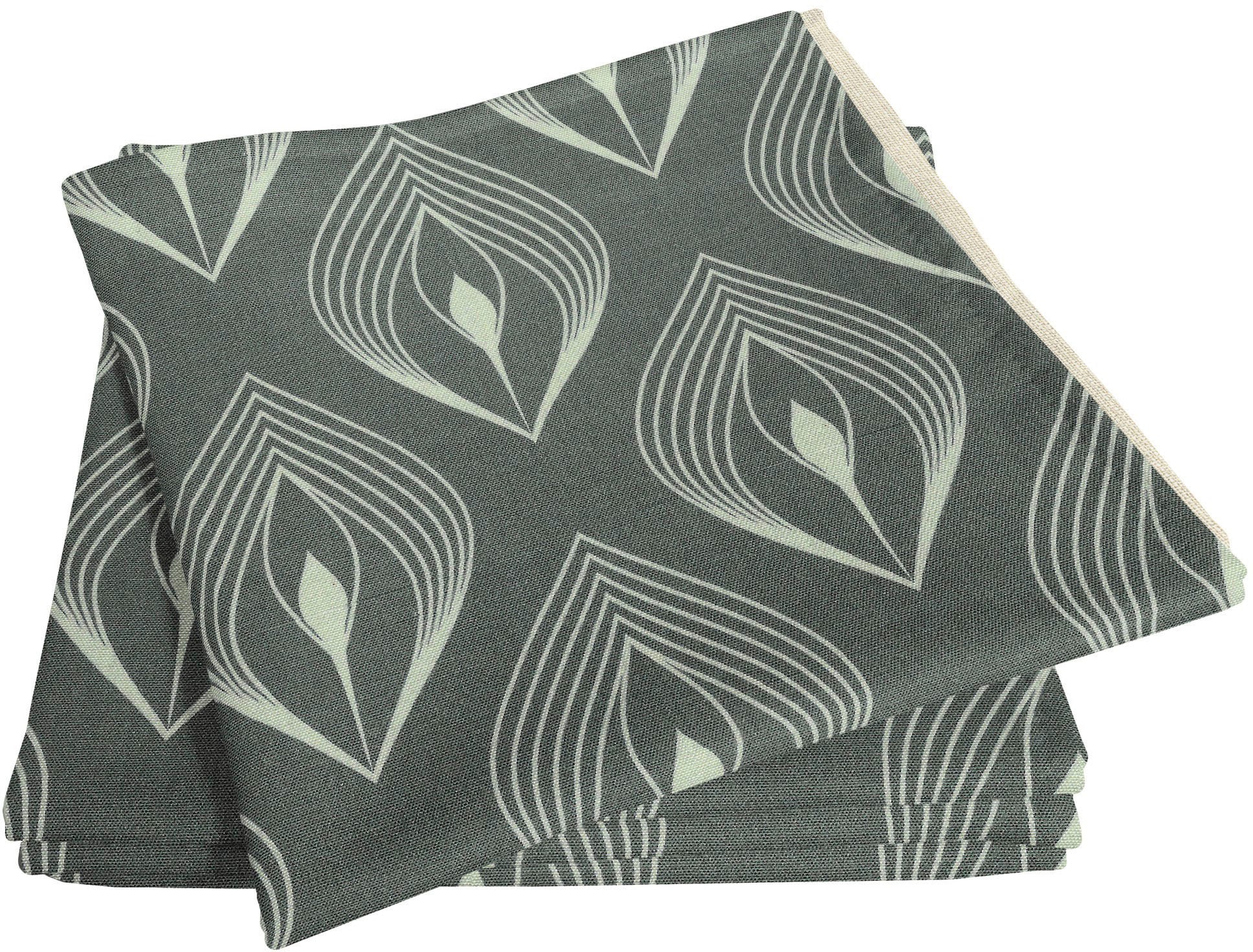 Adam Stoffserviette "Feathers" GOTS organic,zertifiziert durch CERES 0242Ma günstig online kaufen