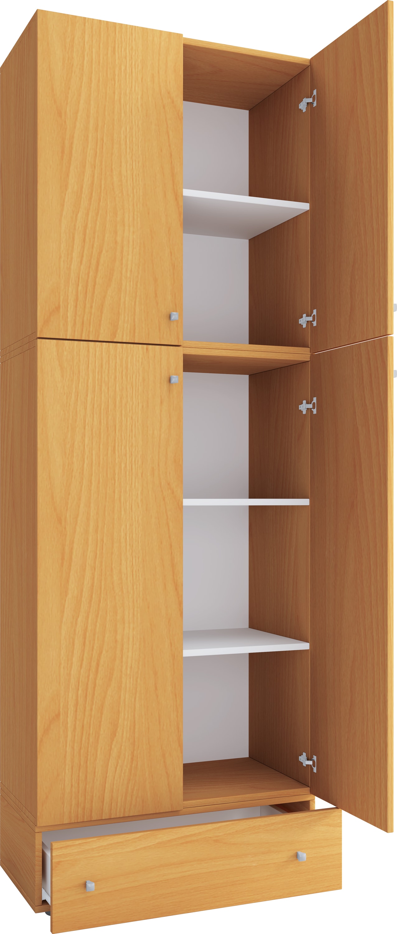 VCM Aktenschrank »VCM XXL Büroschrank mit 5 Fächern und einer Schublade | moderner Aktenschrank mit Drehtüren | Maße ca. H. 200 x B. 70 x T. 39 cm ¿ Lona 5-Fach«, (1 St.)