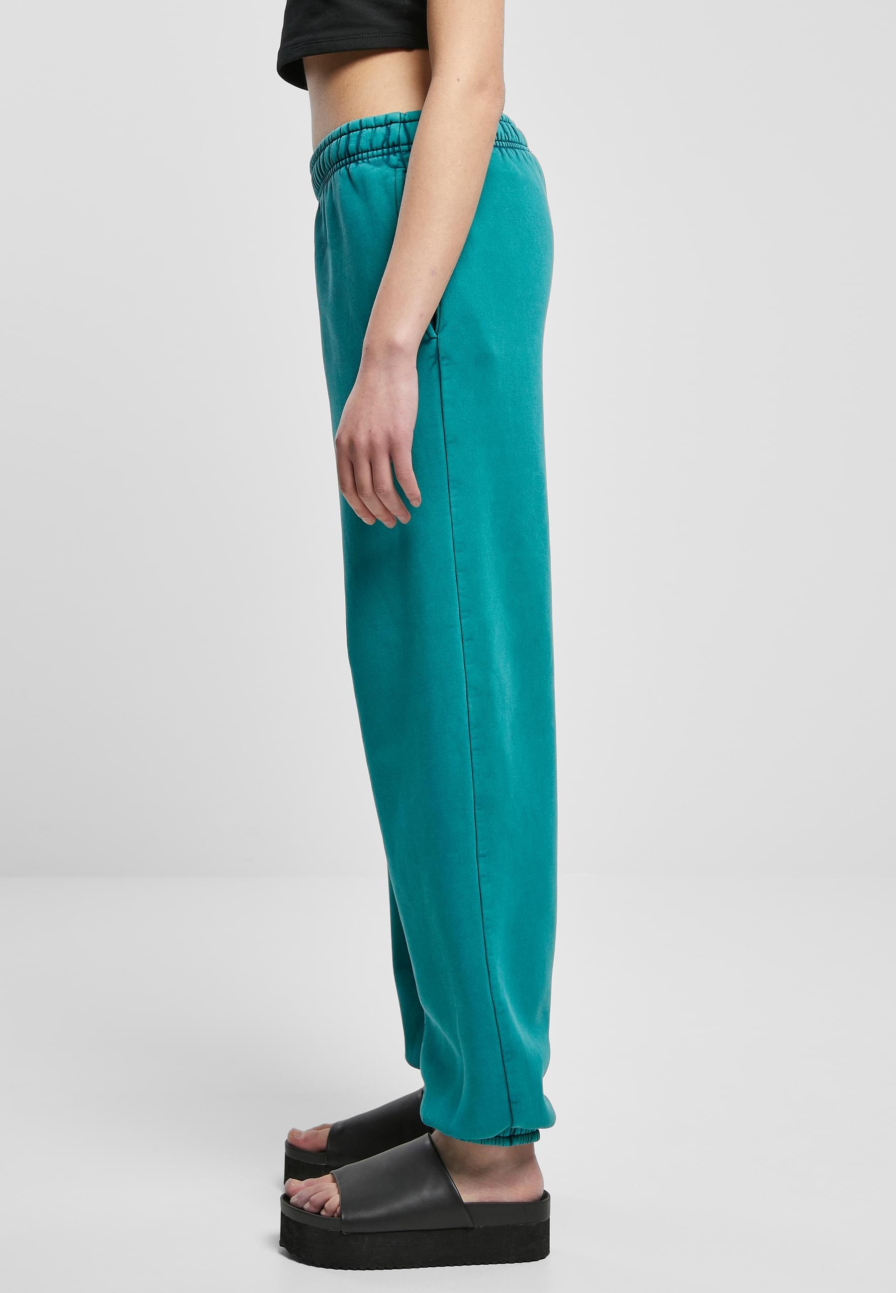 URBAN CLASSICS Jogginghose »Urban Classics Damen Ladies High Waist Stone Washed Sweat Pants«, (1 tlg.)