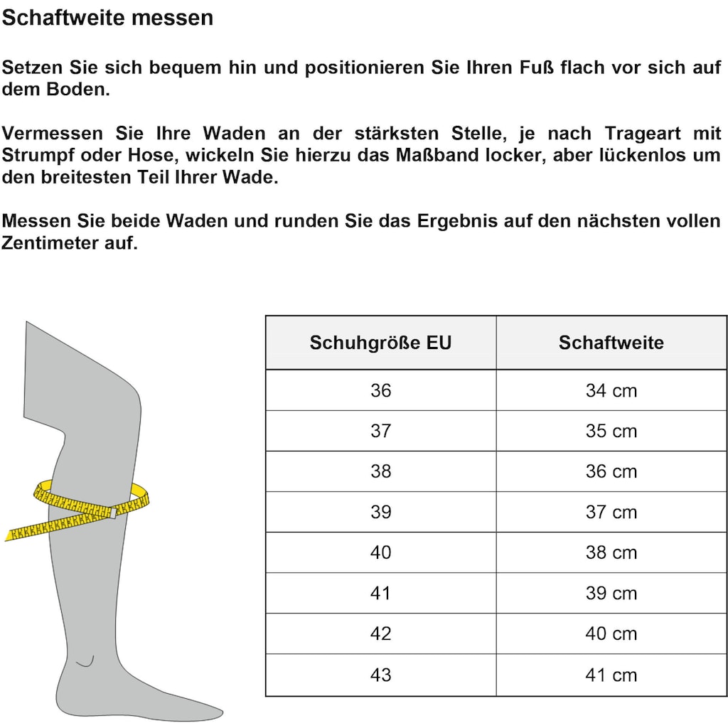 Rieker Schnürstiefel, mit Tex-Ausstattung