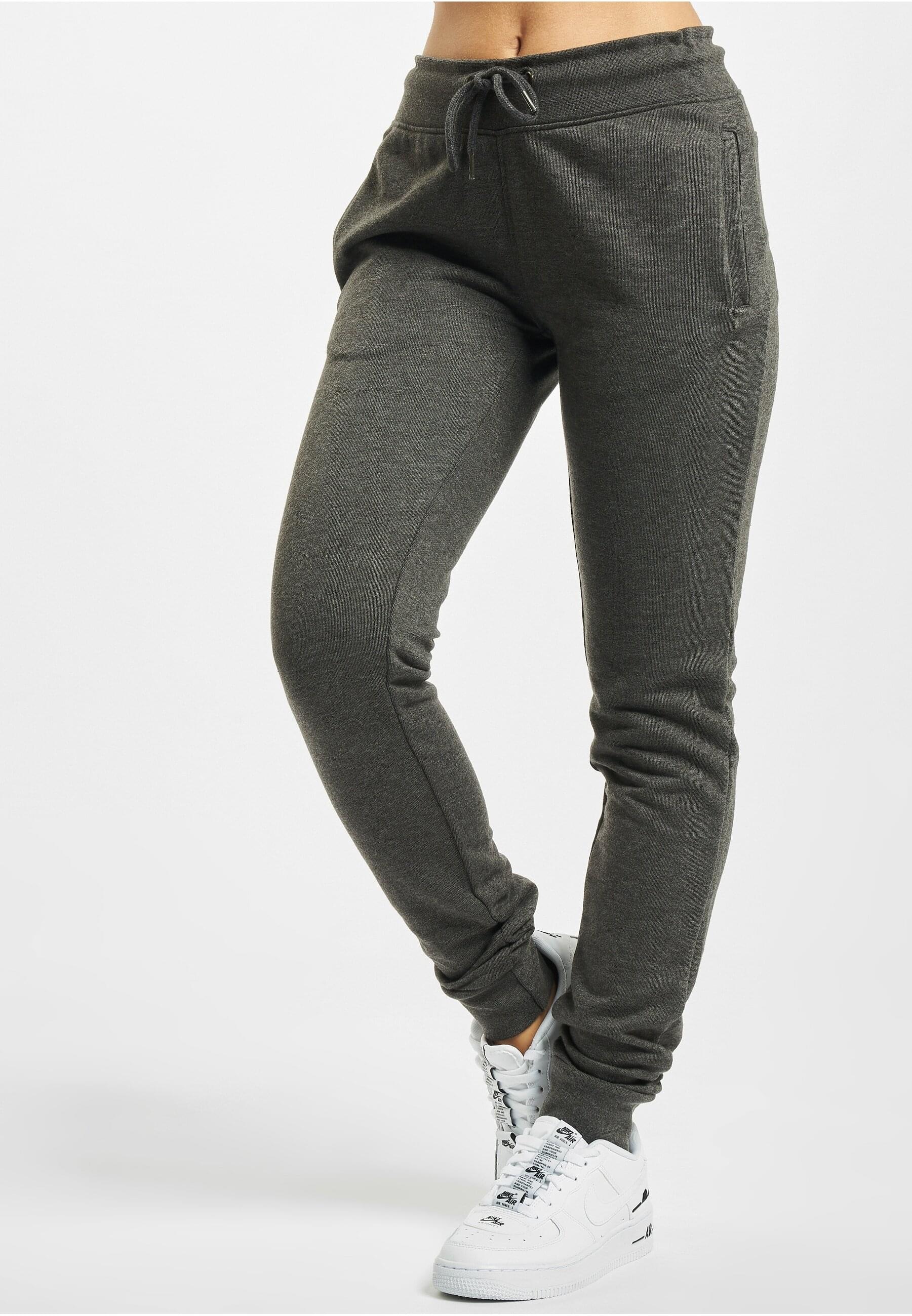 DEF Stoffhose »DEF Damen DEF Chadera Sweatpants Black«, (1 tlg.)
