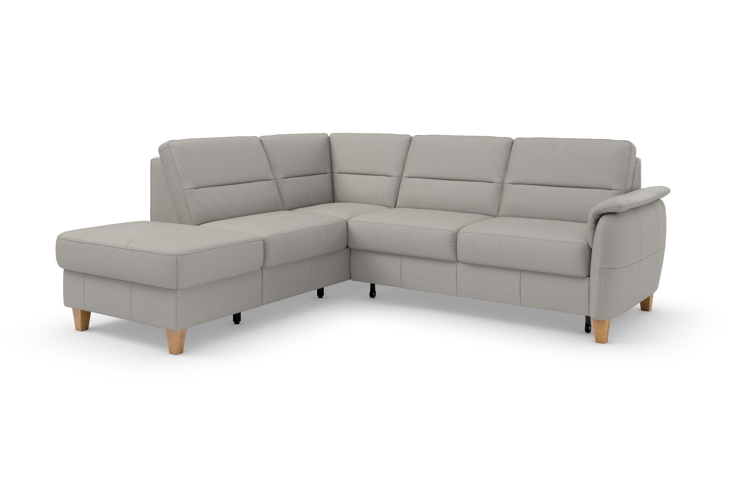 Home affaire Ecksofa »Palmera L-Form«, Federkern, wahlweise mit Bettfunktion und mit/ohne Stauraum