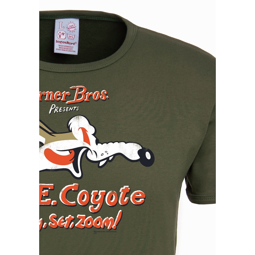 LOGOSHIRT T-Shirt »Coyote«