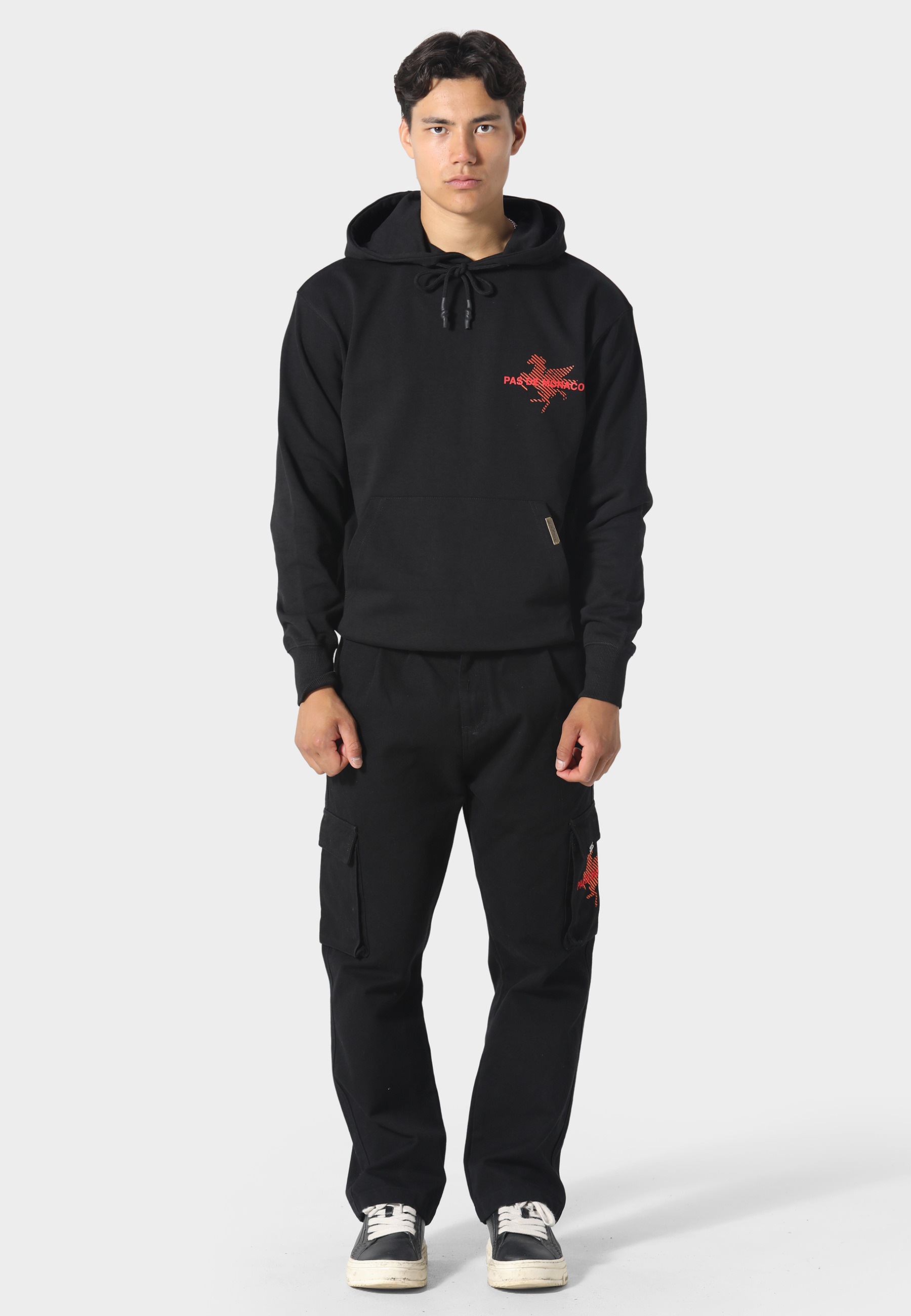 Pas De Monaco Kapuzenpullover »Pas De Monaco LA PEGAUS CHEVRON HOODY« 1