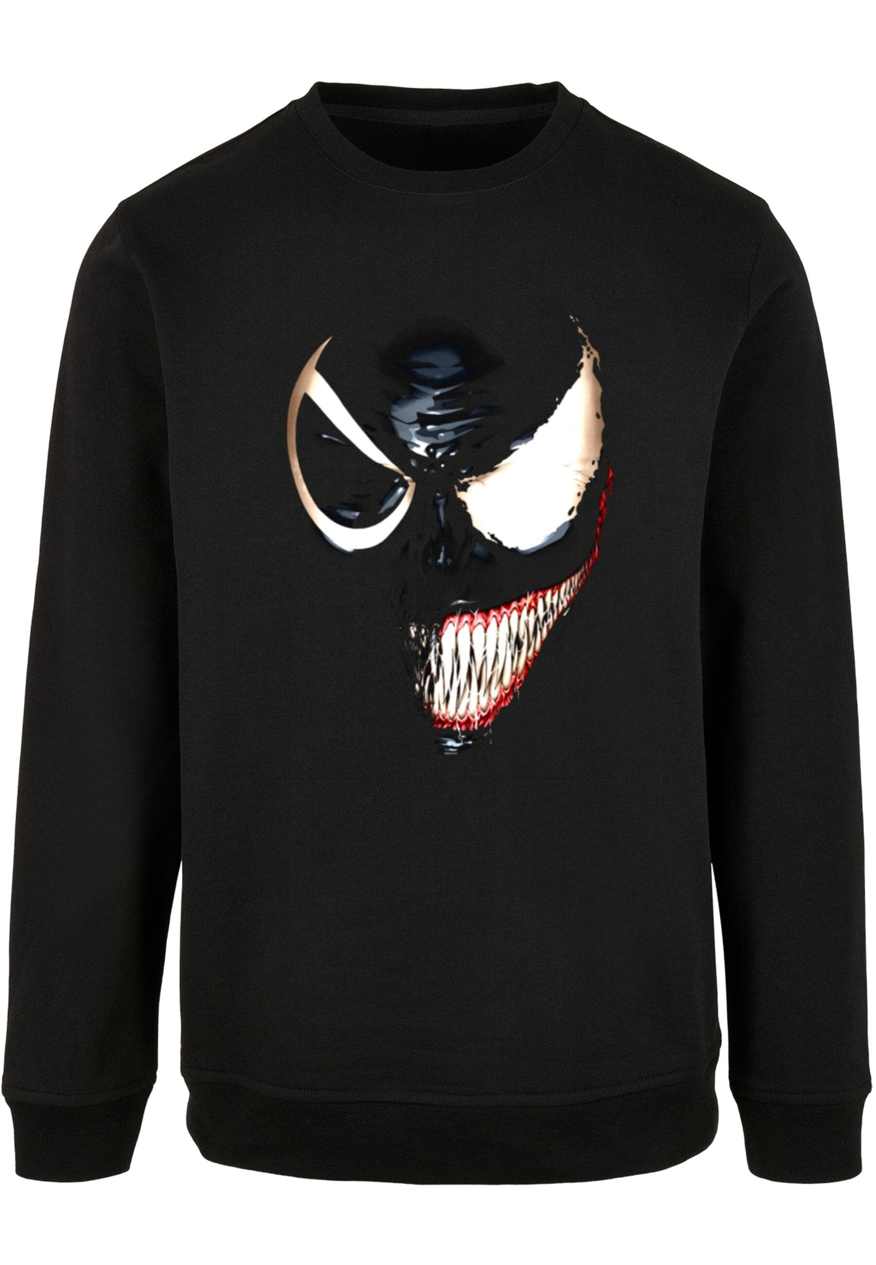 Rundhalspullover »ABSOLUTE CULT Herren Marvel - Venom Split Face Crewneck«