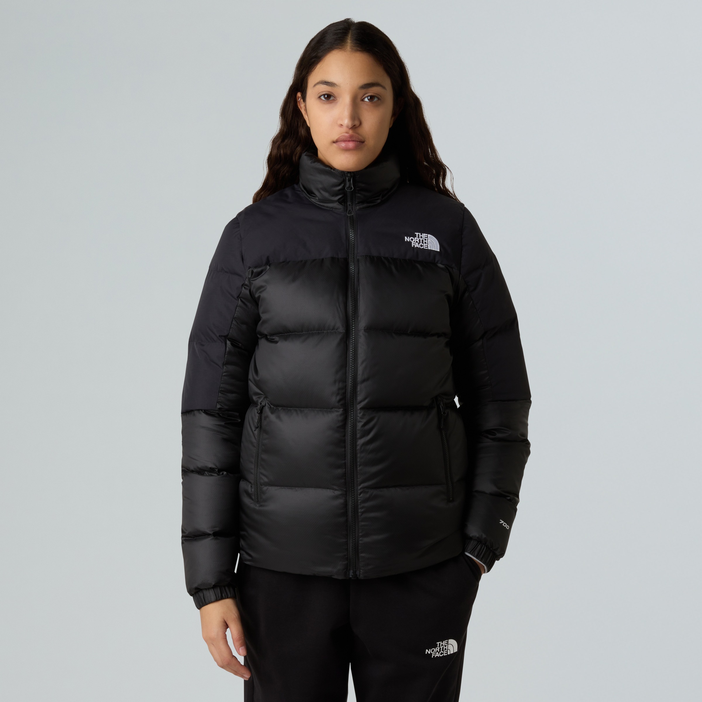 The North Face Diablo Down 2.0 Jacket Tnf Black Heather/tnf Blk L 2