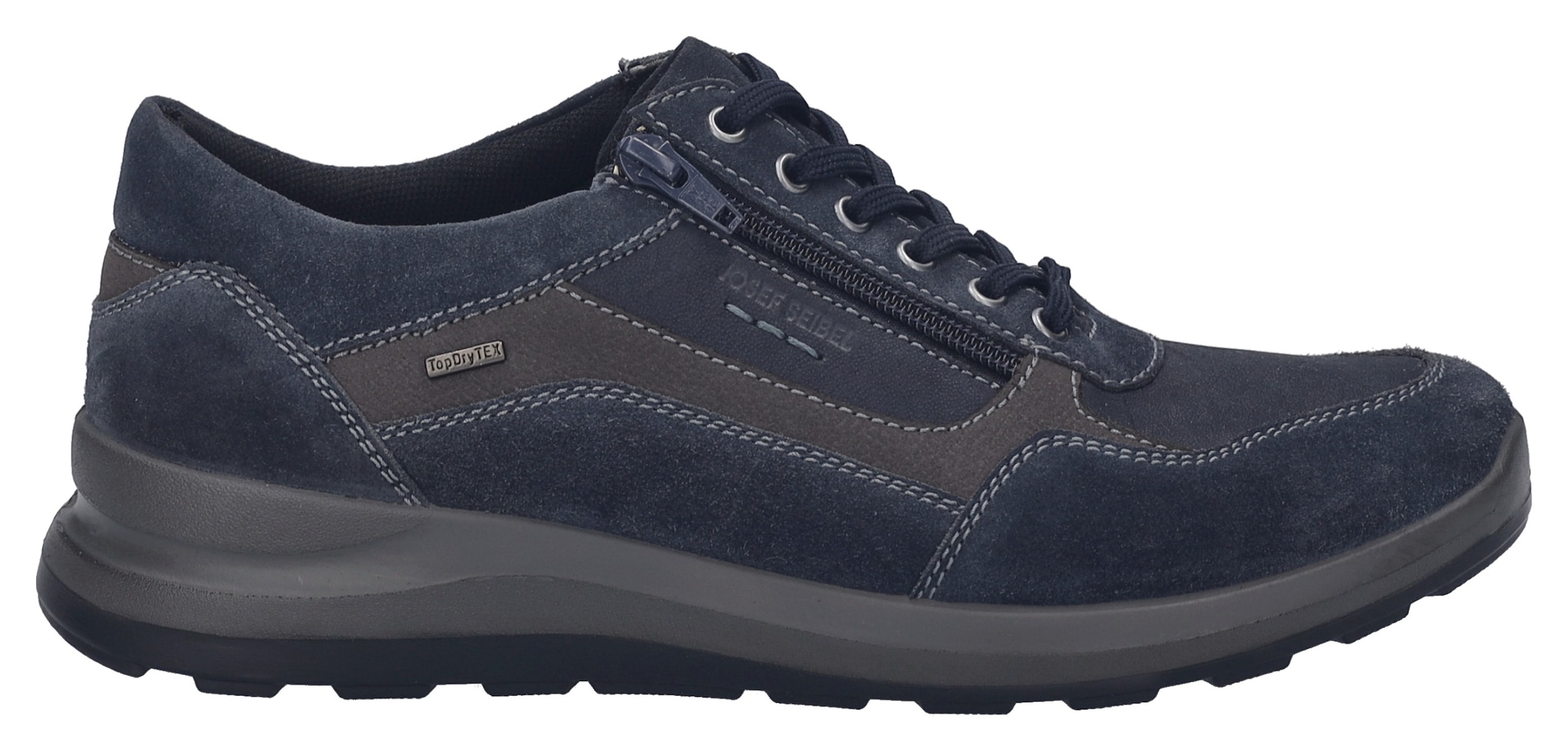 Josef Seibel Sneaker »Marley 50«, Schnürschuh, Komfortschuh mit zusätzlichem Reißverschluss
