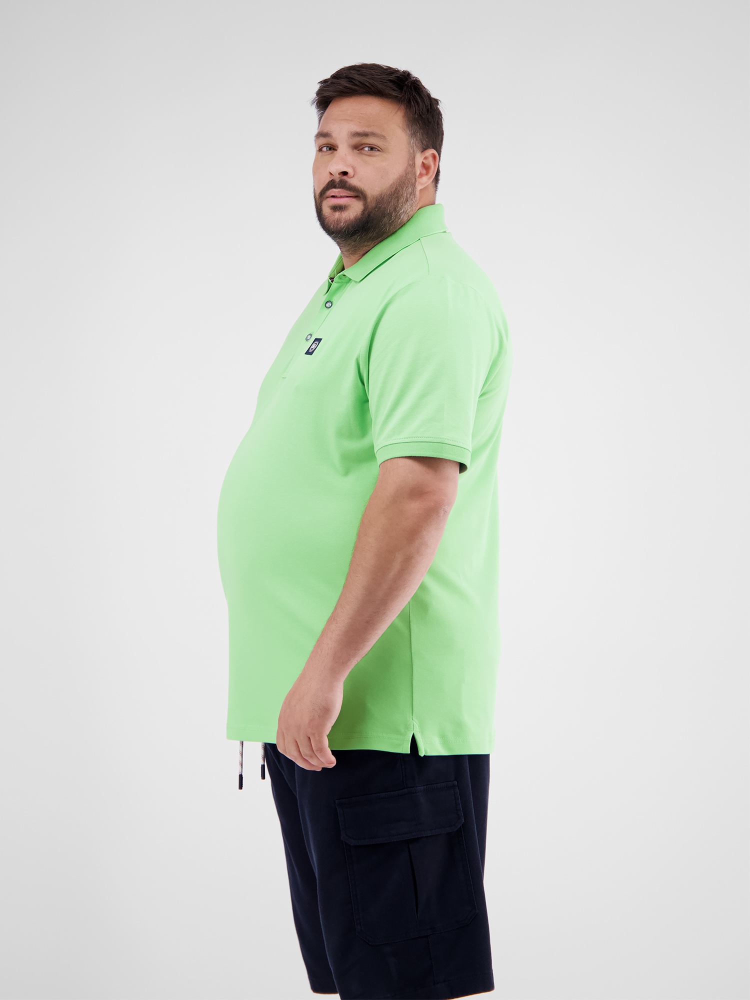 LERROS Poloshirt »LERROS Poloshirt in Übergrößen, bequem und sportiv«