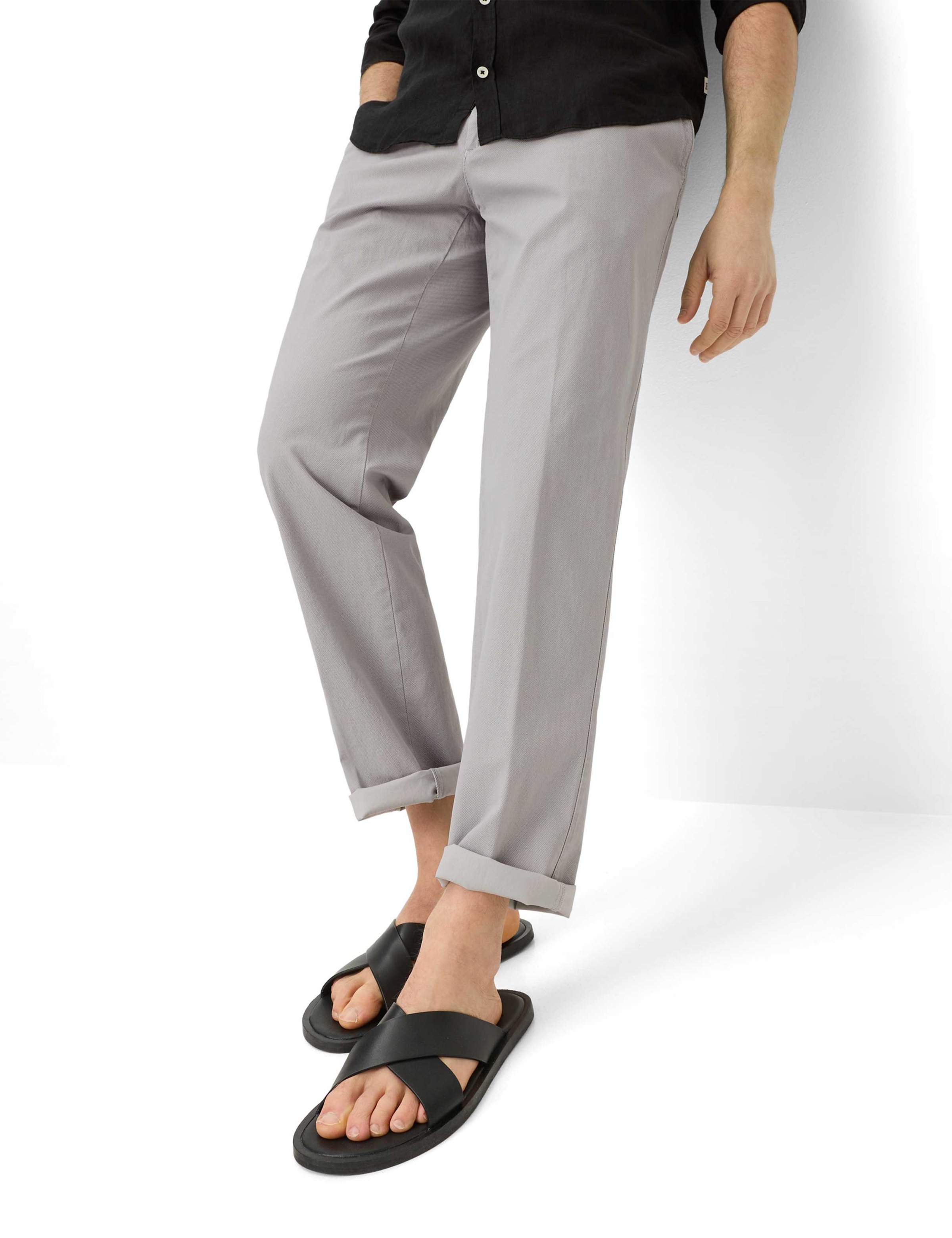 BRAX Everest Men's Chino Pants Light Gray 54 3