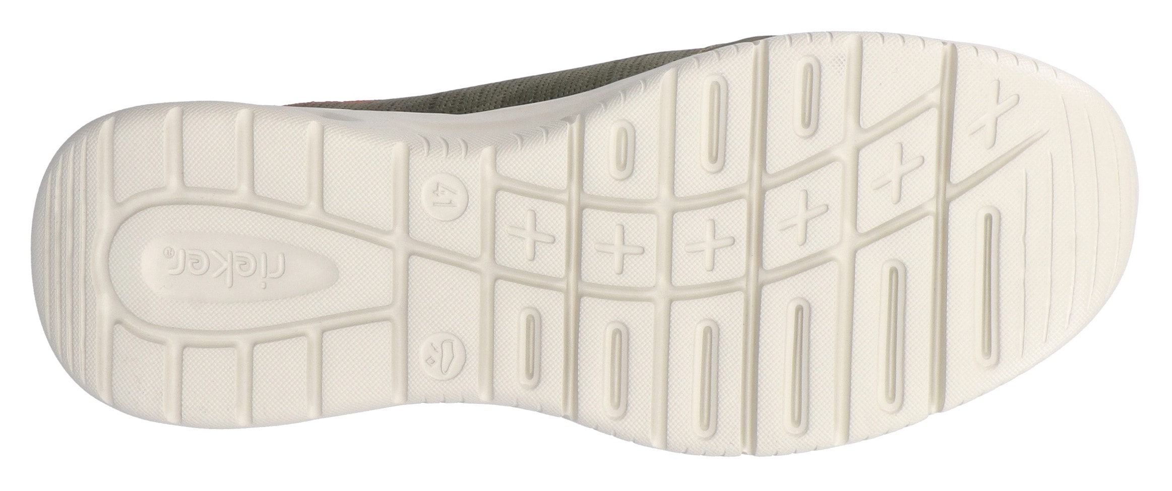 Rieker Clog, Sommerschuh, Hausschuh, Schlupfschuh mit seitlichen Stretcheinsätzen