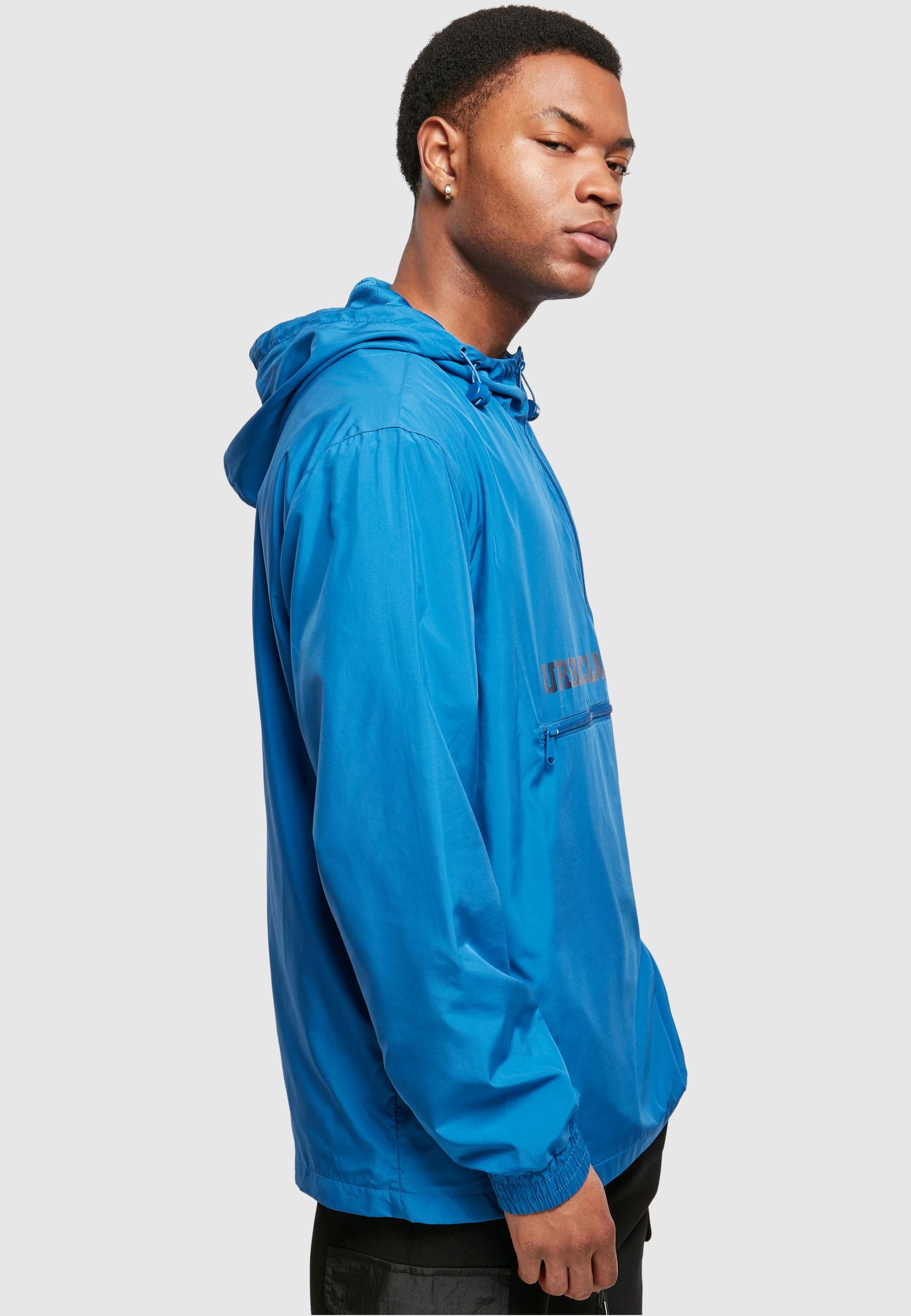 URBAN CLASSICS Allwetterjacke »Urban Classics Herren Commuter Pull Over Jacket«, (1 St.), mit Kapuze