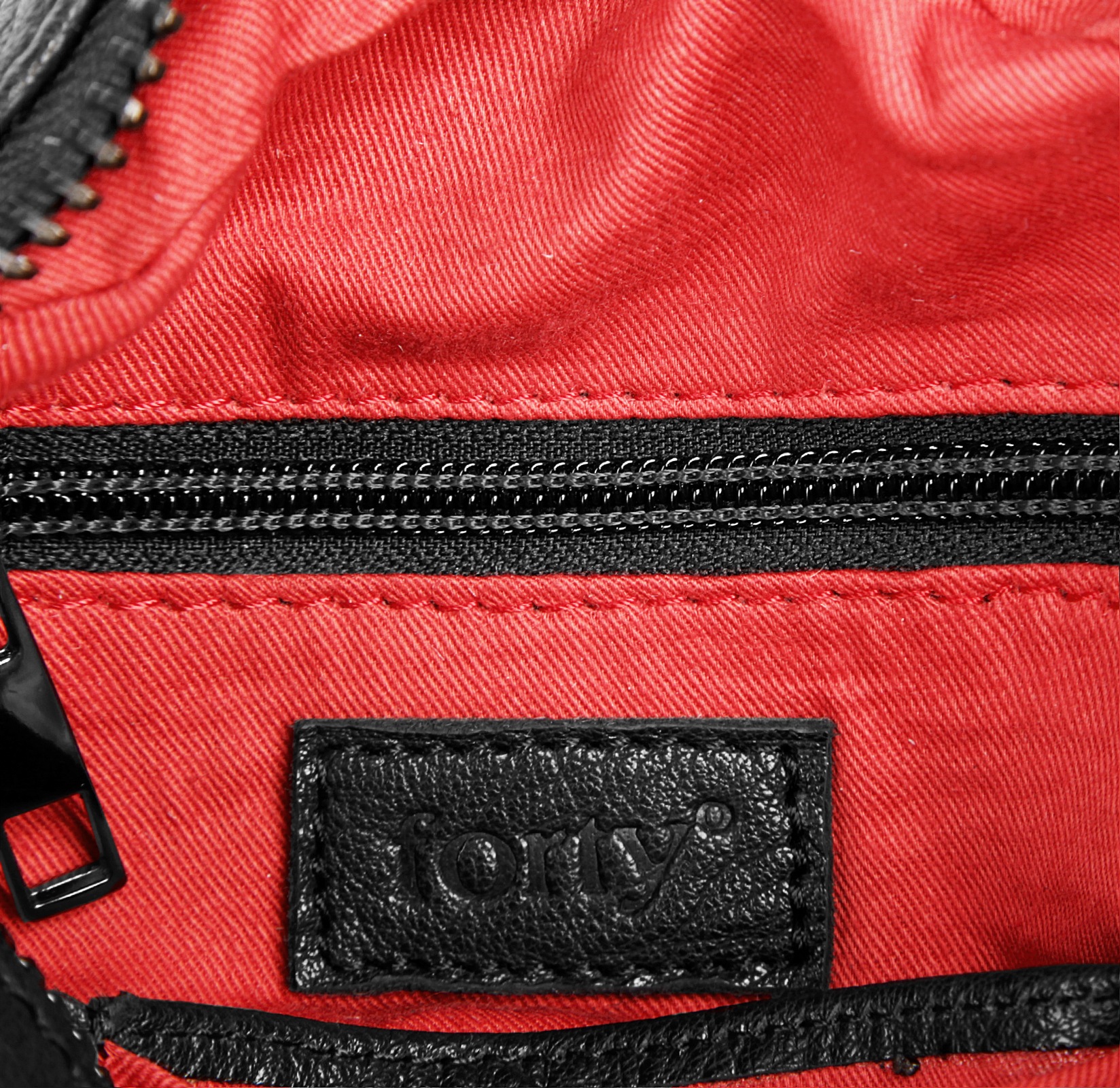 forty° Gürteltasche, echt Leder