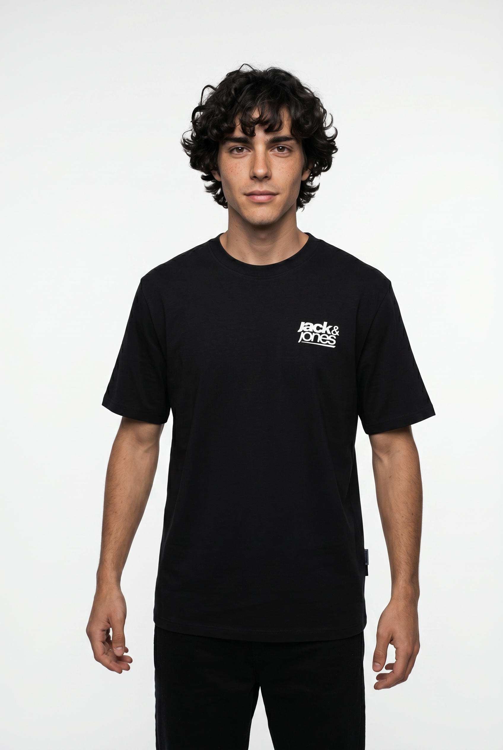Jack & Jones T-Shirt »JCOCLUB BACK PHOTO TEE SS CREW NECK« mit Print