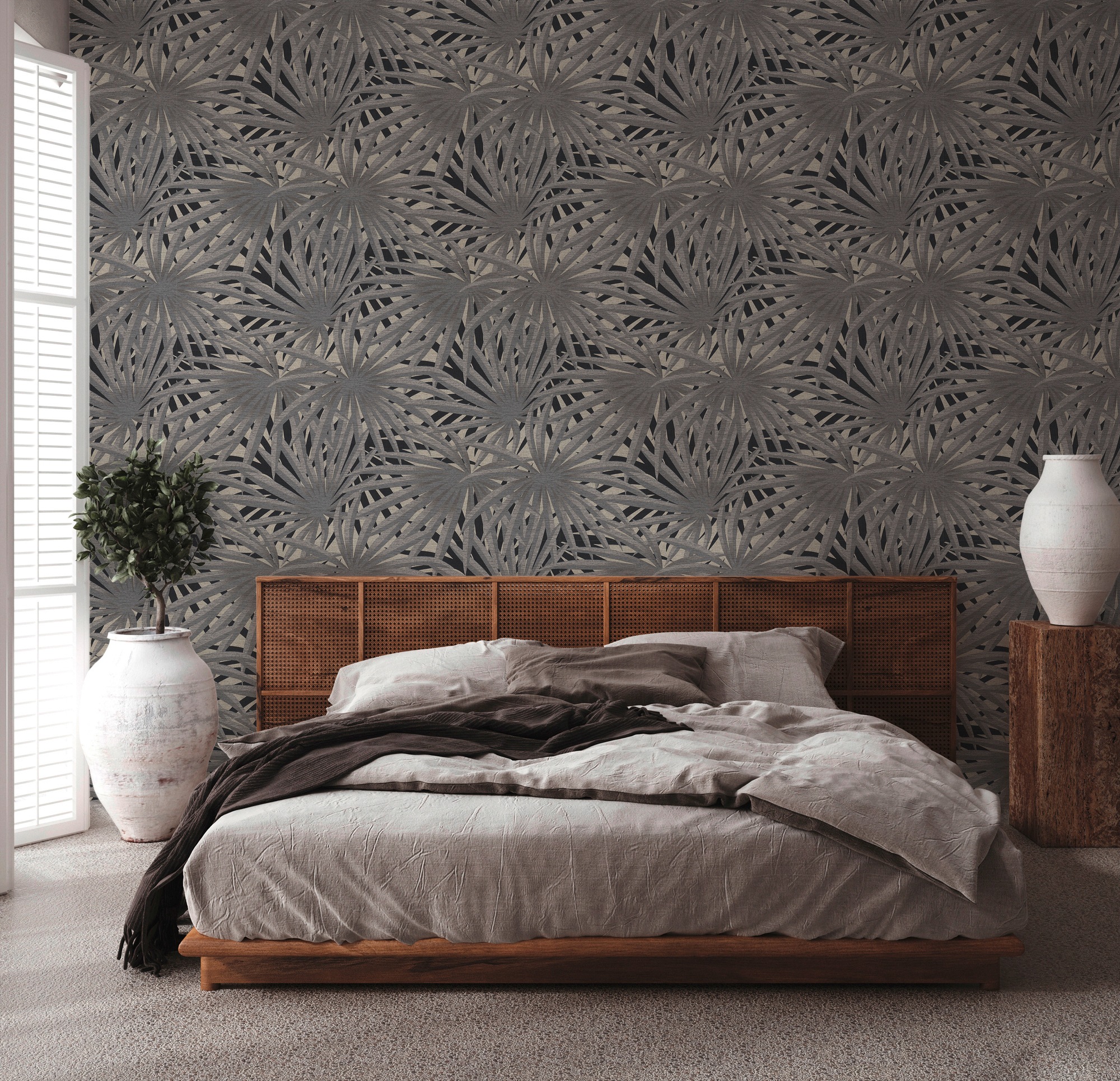 living walls Vliestapete »Metropolitan Stories, Said Marrakesch«, floral-botanisch-tropisch, Blumen Tapete Floral