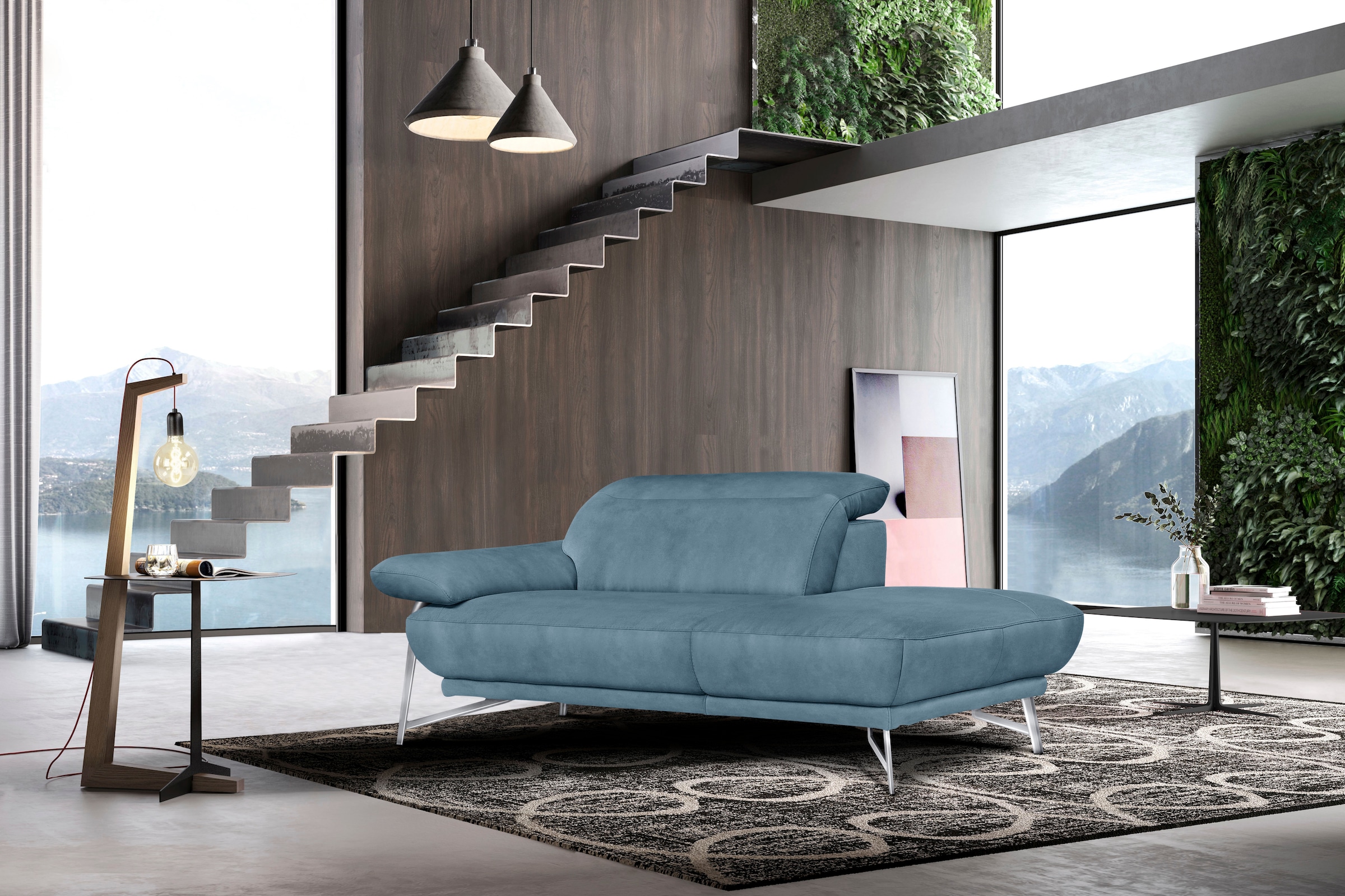 Egoitaliano Ottomane "Anais, erstklassiges Designsofa, Breite 179 cm, Fußfa günstig online kaufen
