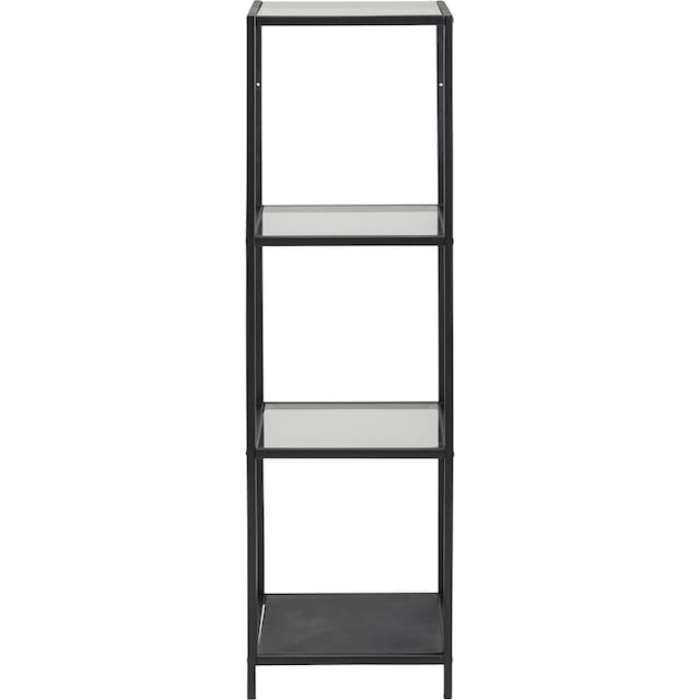 ACTONA GROUP Standregal »Stoke«, Regal, aus Metall mit Gläsböden in Leichter  Konstruktion, Höhe 119cm | BAUR