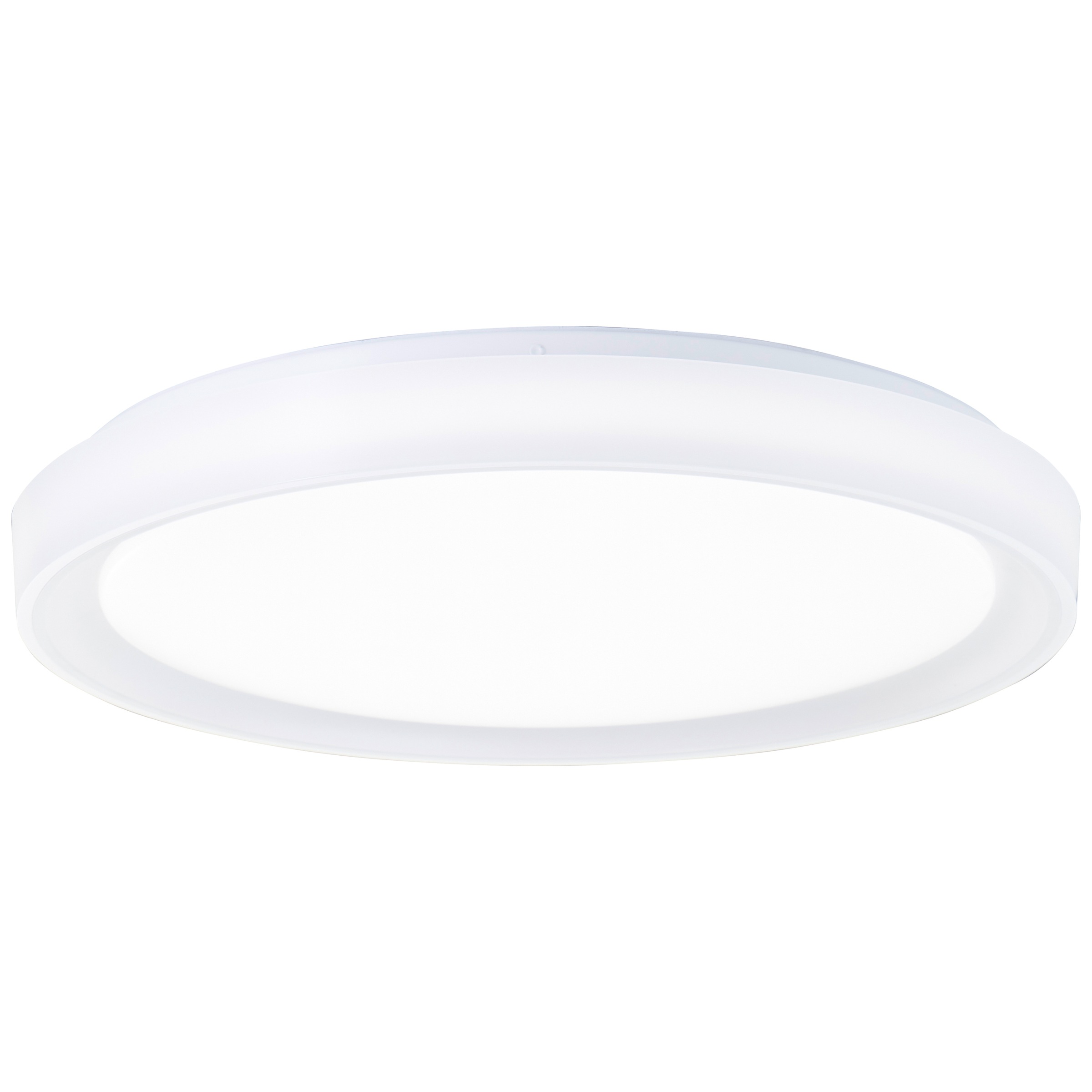 Brilliant LED Deckenleuchte »Floco« LED-Modul 1 Stk. warmweiß - kaltweiß 50 cm, 3600 lm, 3000-6500 K, CCT, RGB, dimmbar, weiß