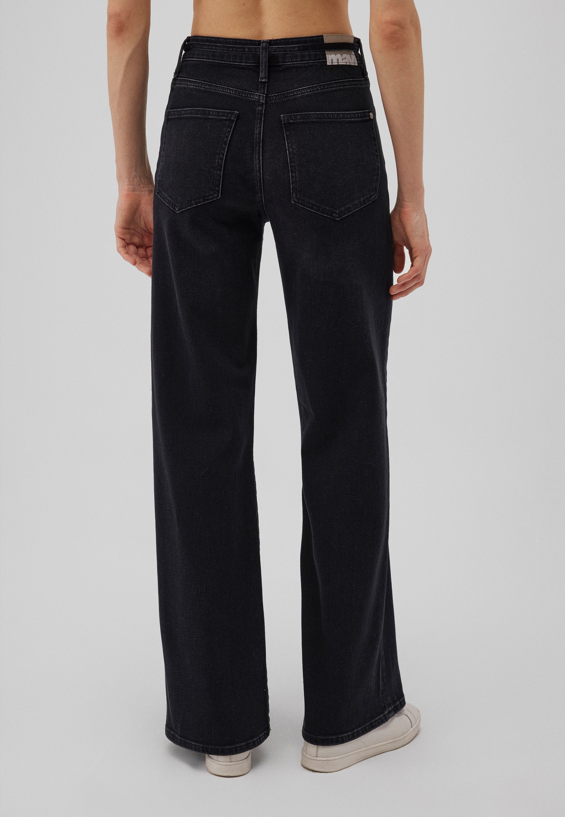 Mavi Loose-fit-Jeans »MALIBU WITH BELT«, Loose Wide Leg Jeans