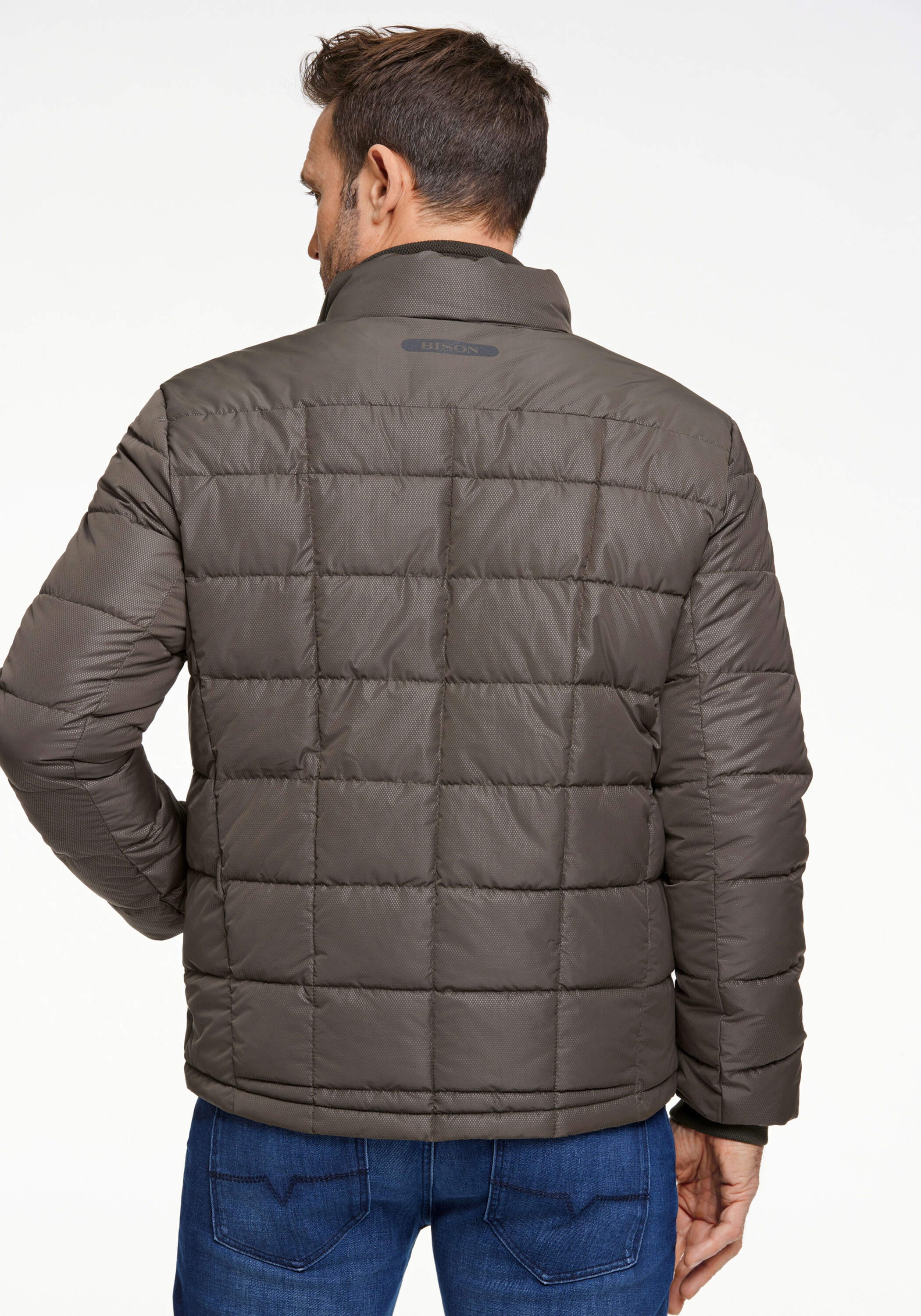 BISON Steppjacke "BISON Wattierte Jacke" günstig online kaufen