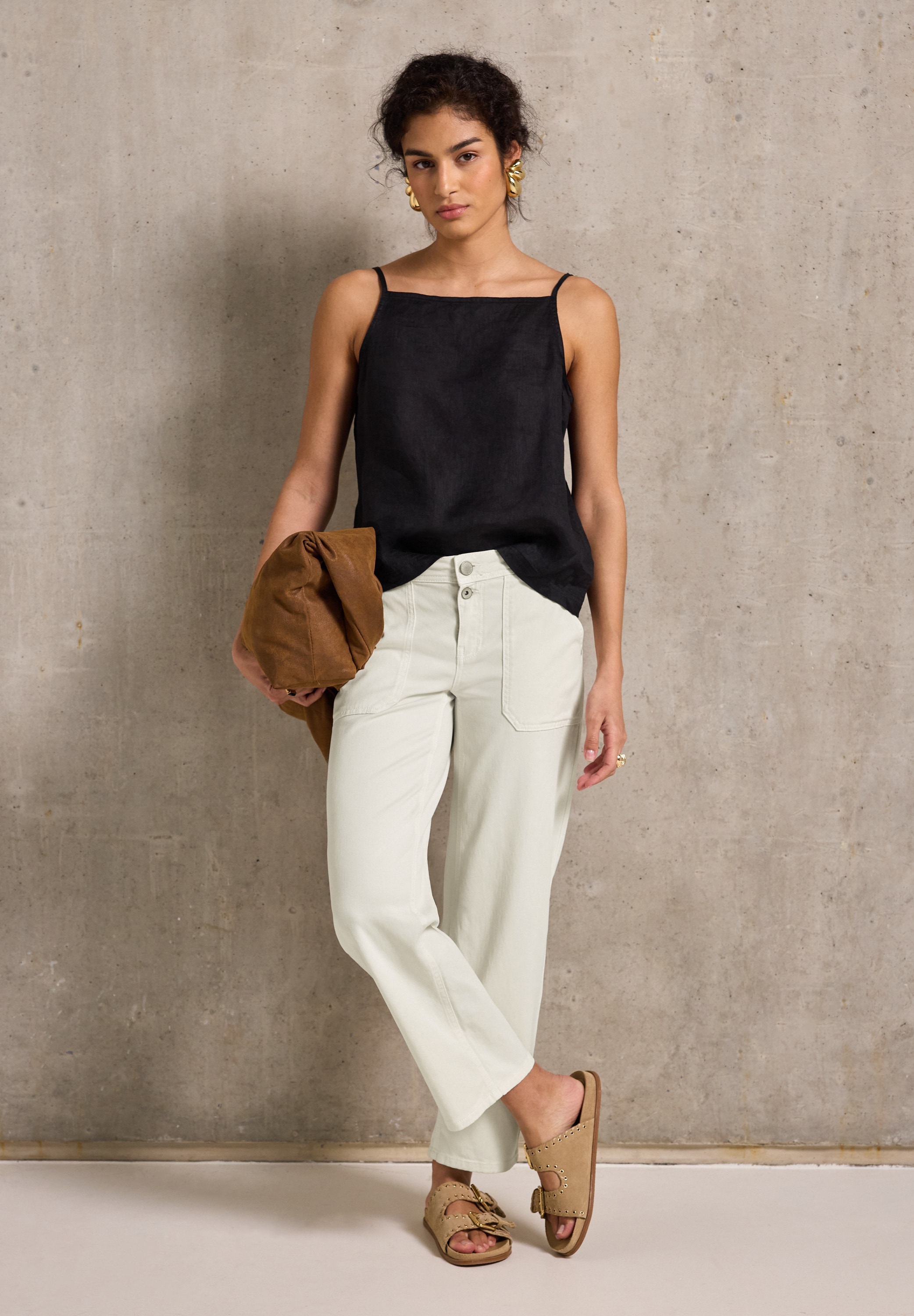 STREET ONE STUDIO Comfort-fit-Jeans Middle Waist