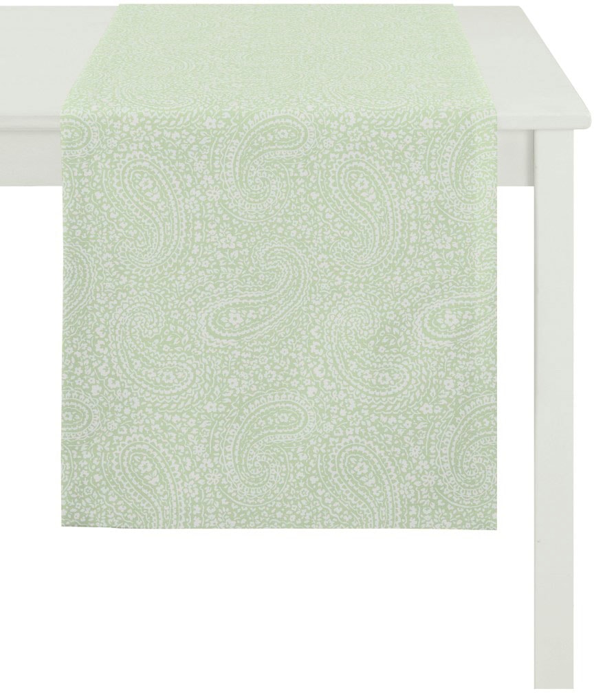 APELT Tischläufer "7907, Uni Paisley, Jacquard" mit zartem Paisleymuster günstig online kaufen