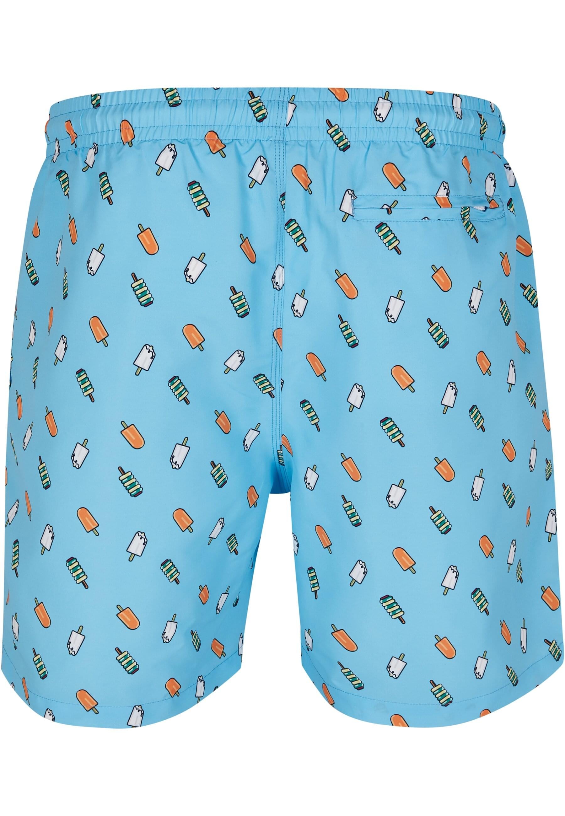 URBAN CLASSICS Badeshorts »Urban Classics Herren Pattern Swim Shorts«
