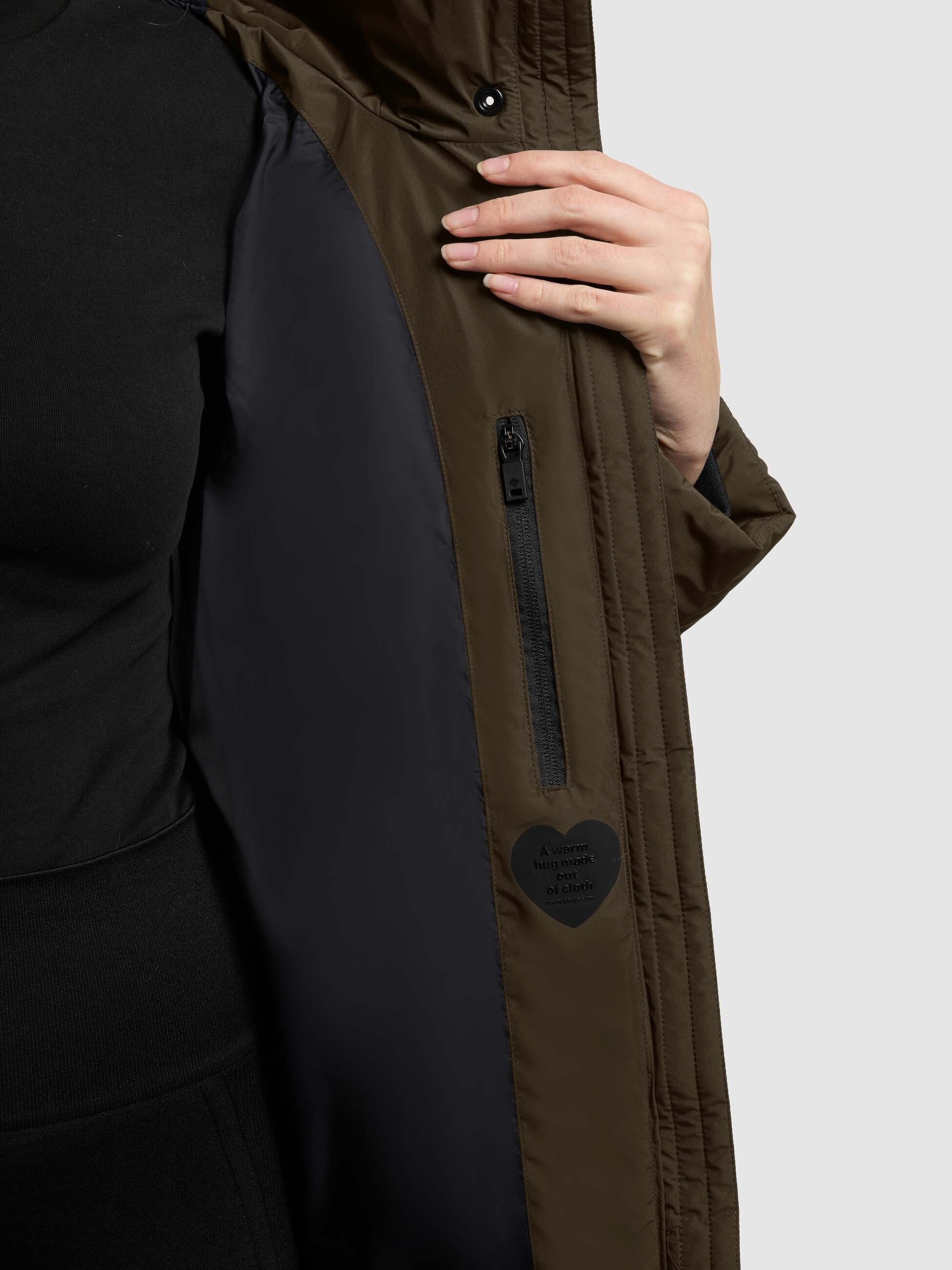 khujo Kurzmantel »EMORY WITH BAG«