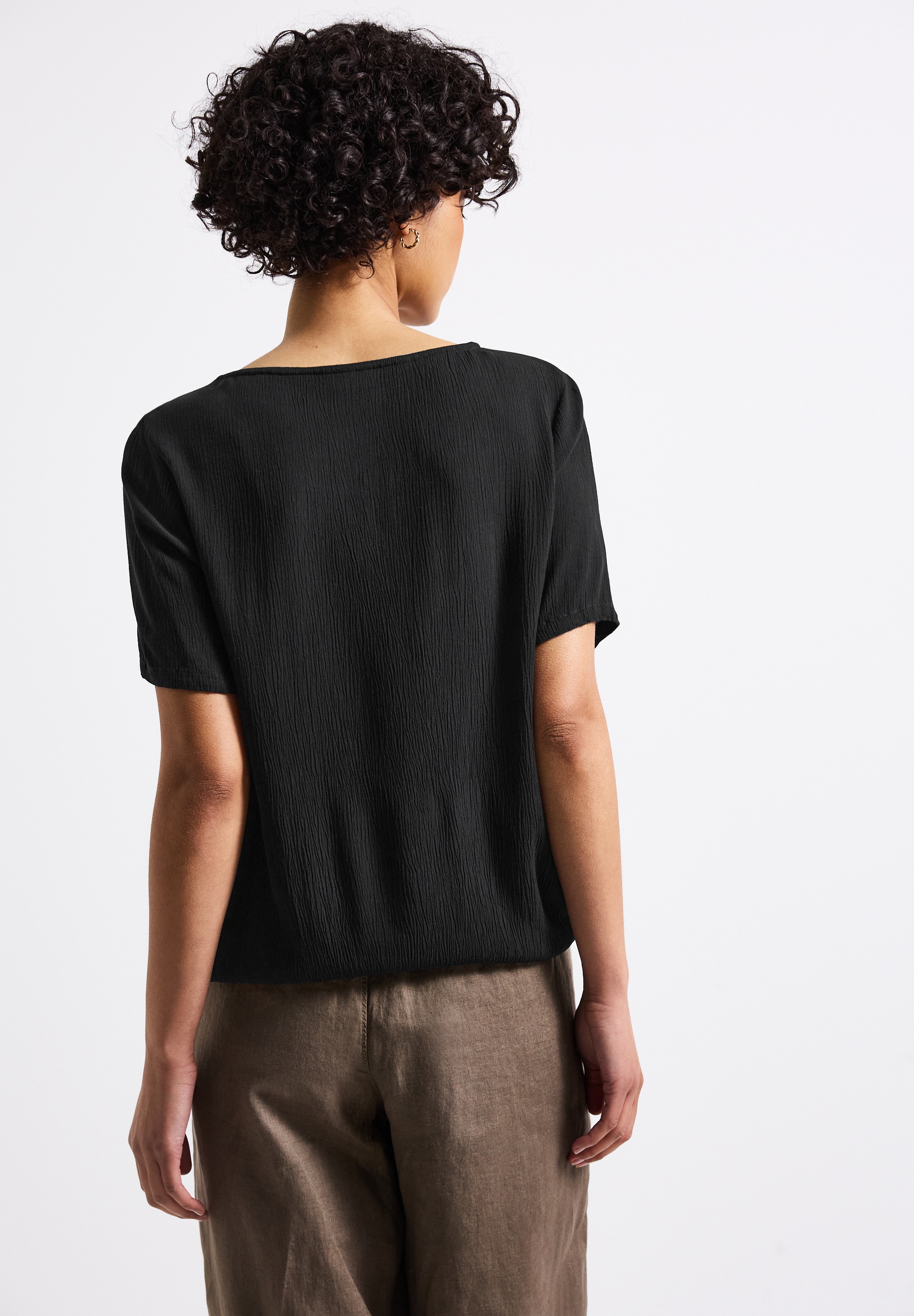 STREET ONE Shirtbluse, aus softer Viskose