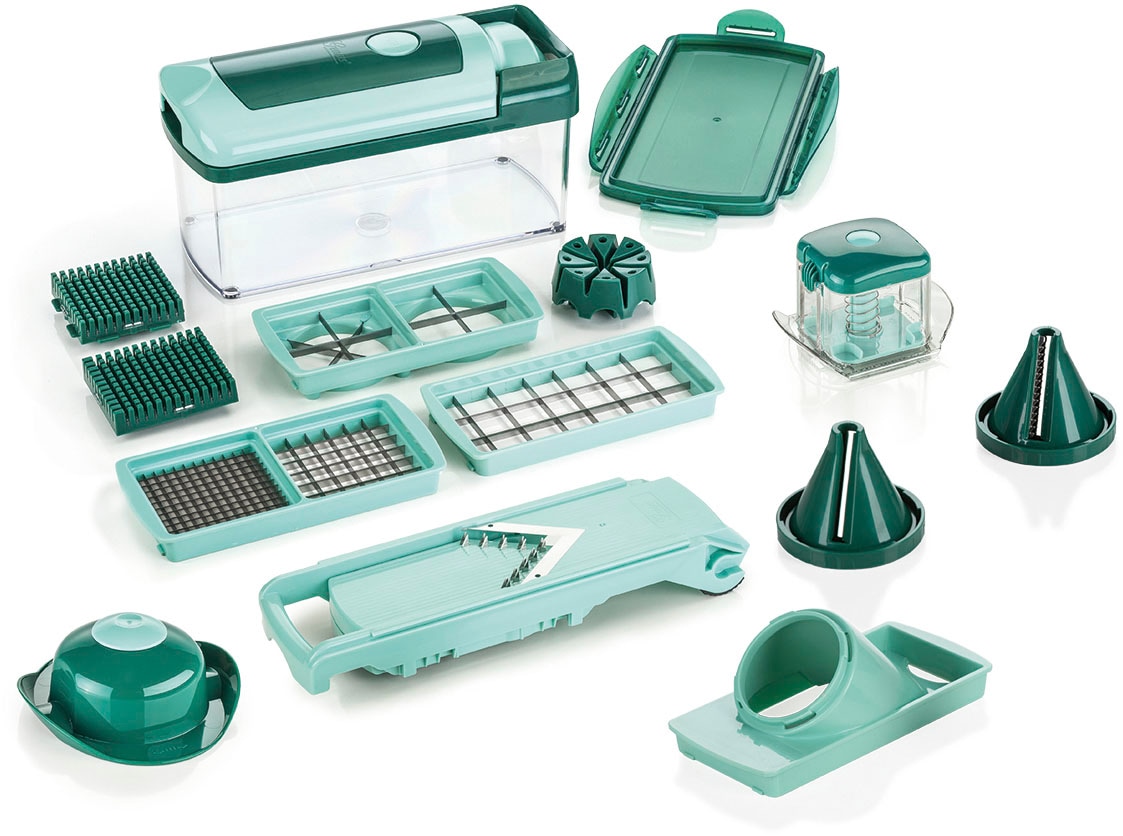 Zerkleinerer »Genius Nicer Dicer Fusion 16-tlg., mit Julietti Spiralschneider«, ideal...