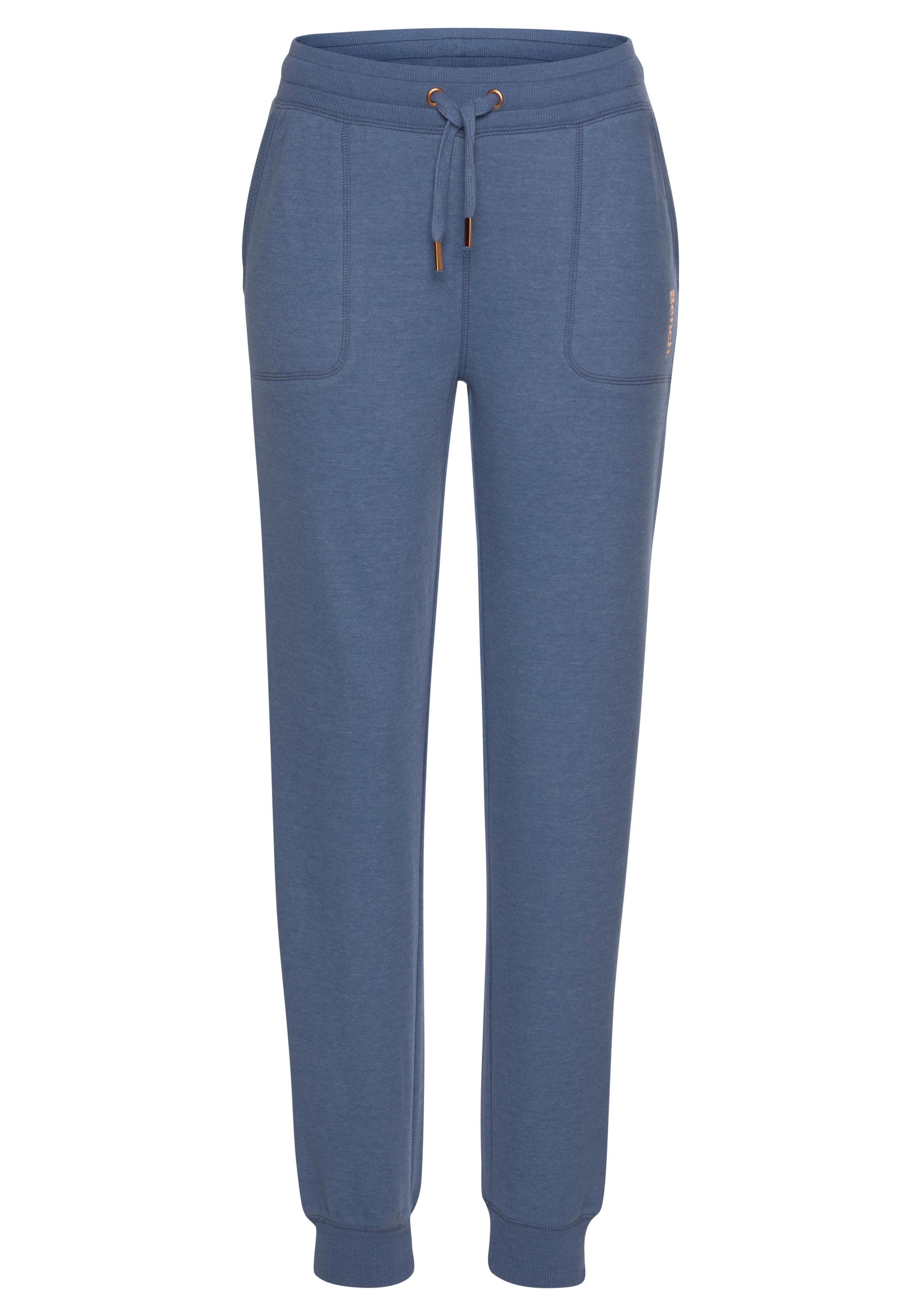 Bench. Loungewear Loungehose, mit aufgesetzten Taschen, Loungewear