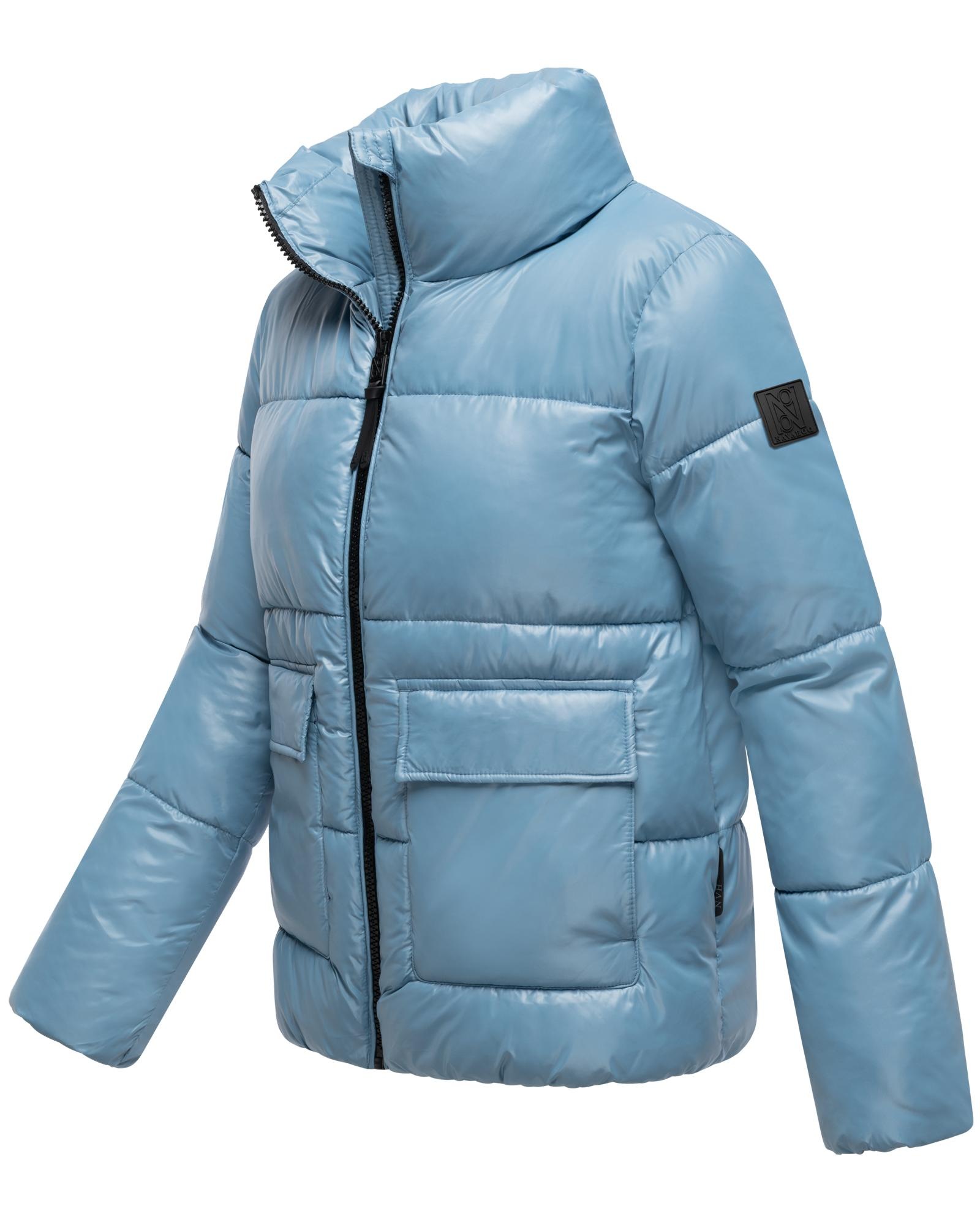 Navahoo Kurzjacke »Eispracht 14«, ohne Kapuze, Kurze gesteppte Damen Winterjacke
