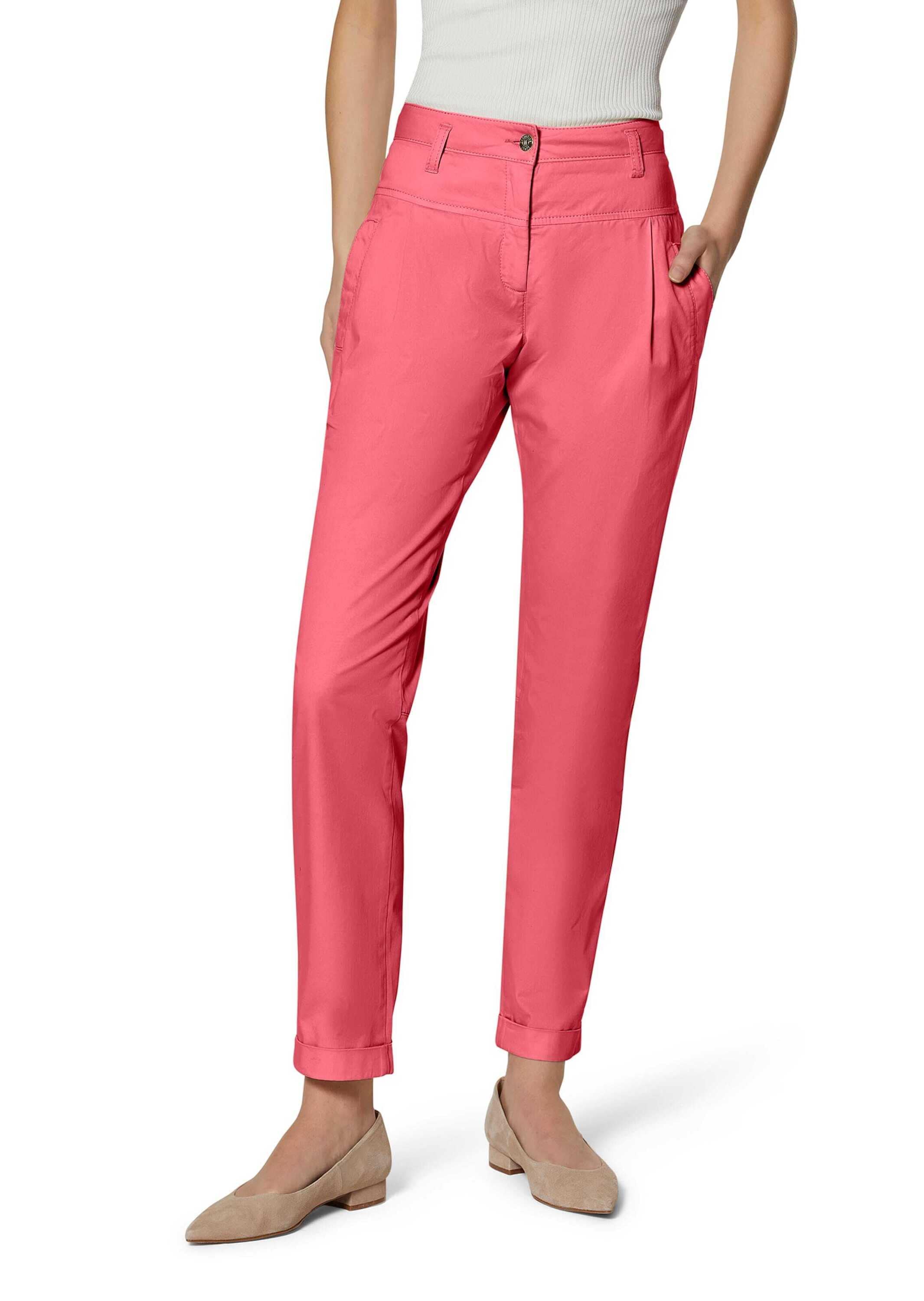MADELEINE Chinohose »Hose Chino-Hose mit Bundfalten«