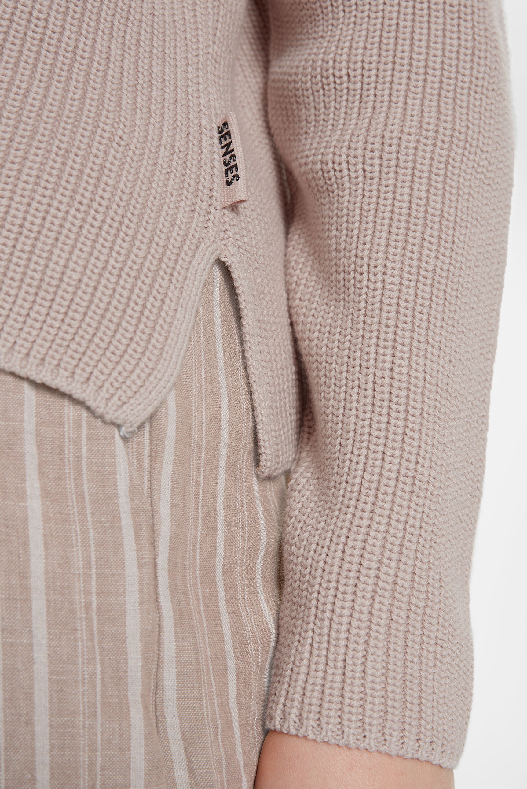 SENSES.THE LABEL Cardigan, im Rippstrickmuster