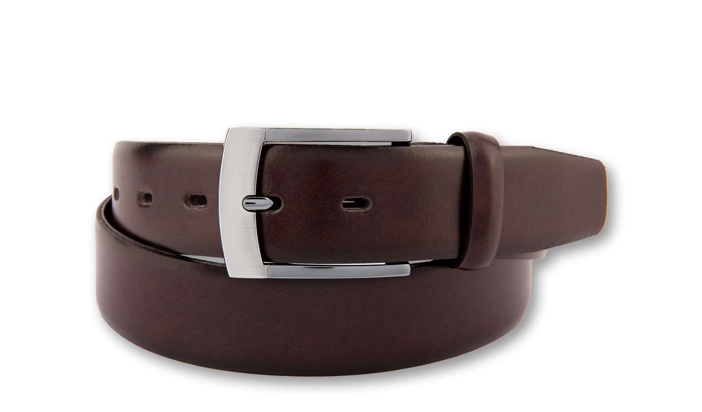 BERND GÖTZ Ledergürtel "Ledergürtel aus bombiertem Rindleder mit gefärbten günstig online kaufen