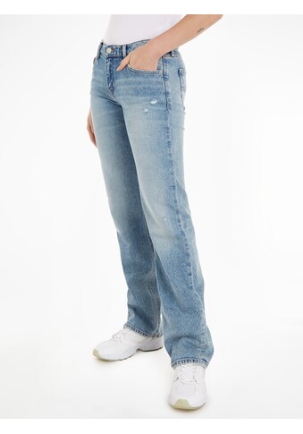 TOMMY JEANS Tommy Džinsai Straight-Jeans su Logoba...