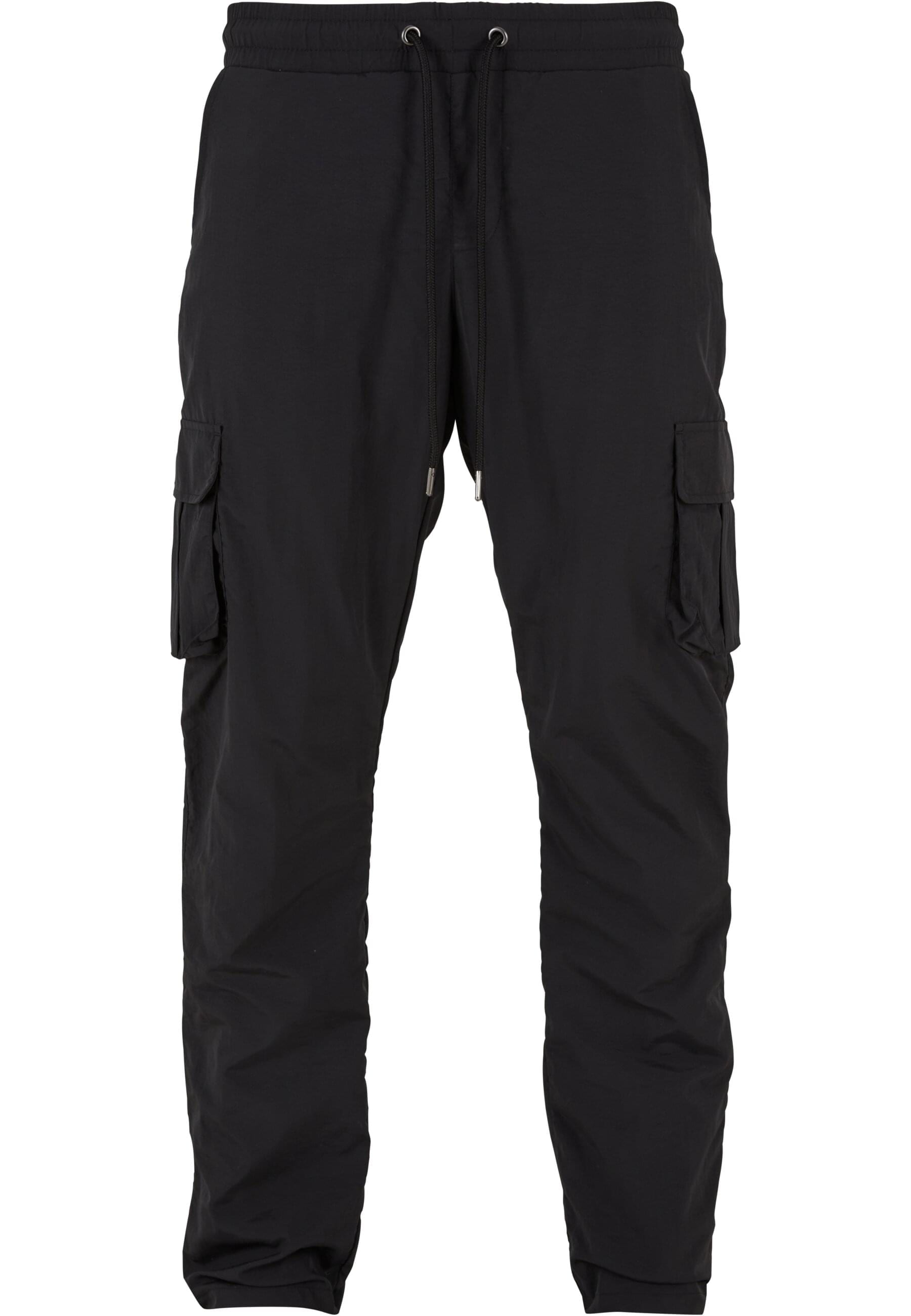 Cargohose »Urban Classics Herren Straight Leg Nylon Cargo Pants«, (1 tlg.)