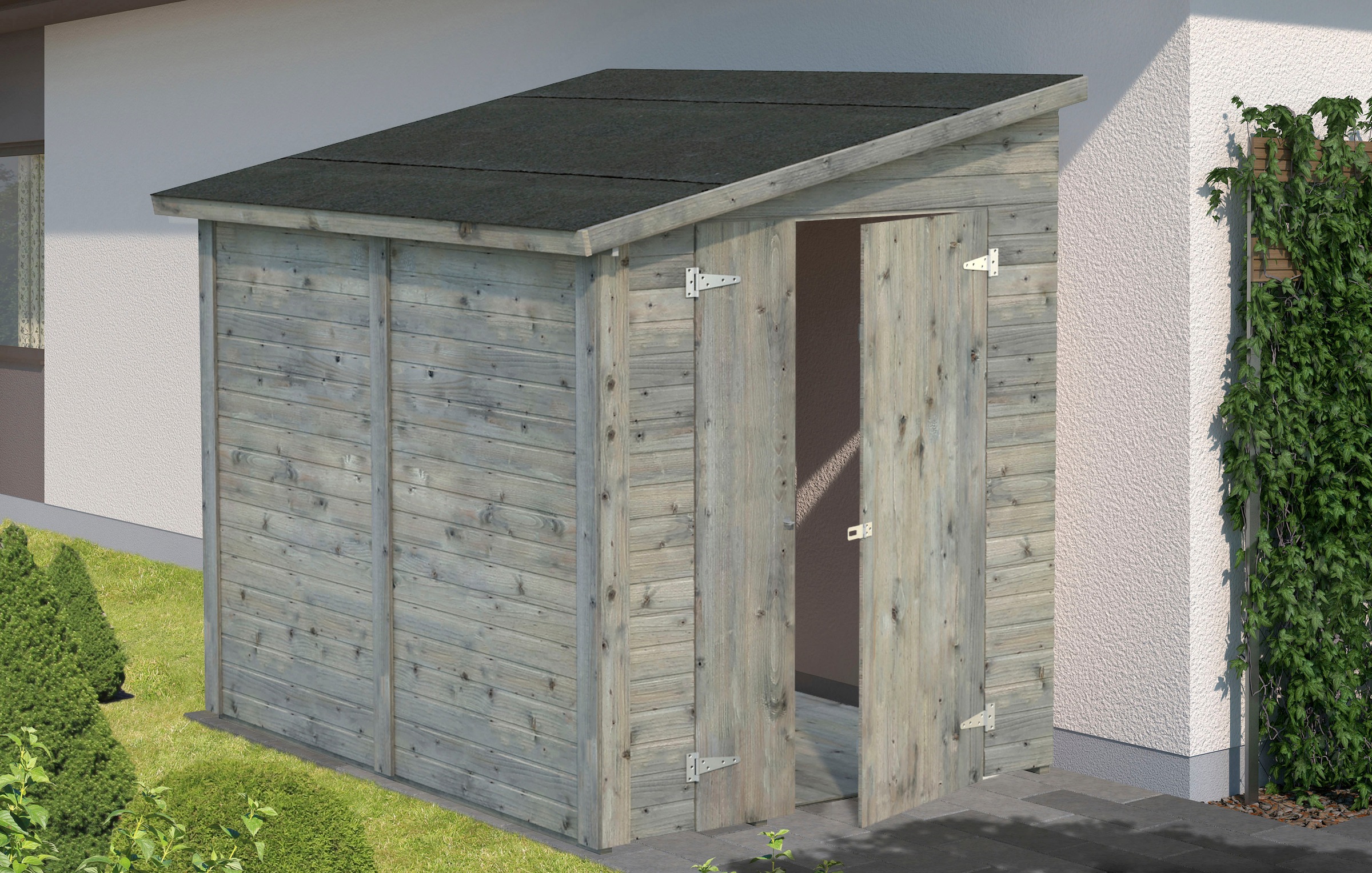 Palmako Gerätehaus »Mia«, grau