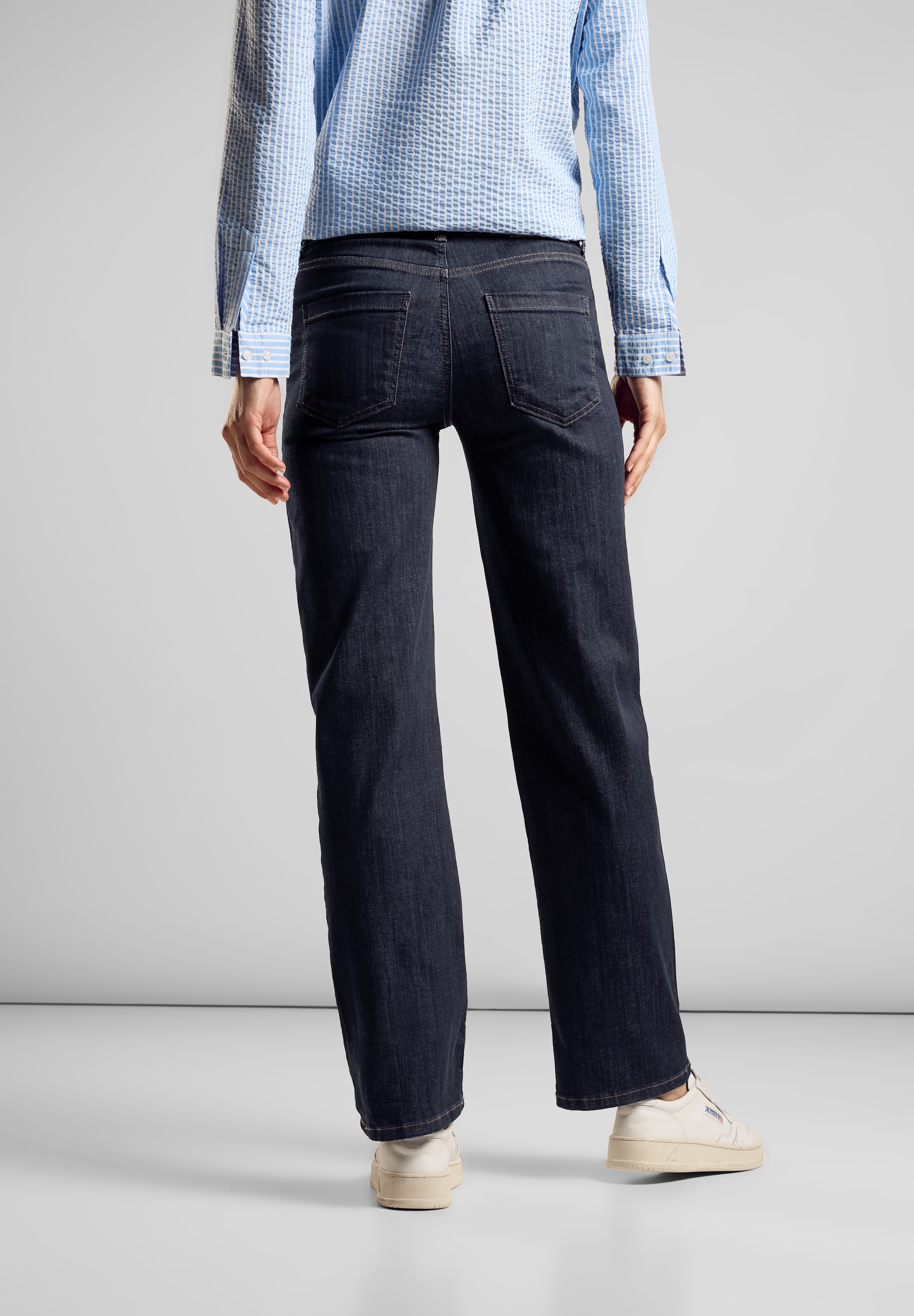 STREET ONE Comfort-fit-Jeans, Middle Waist