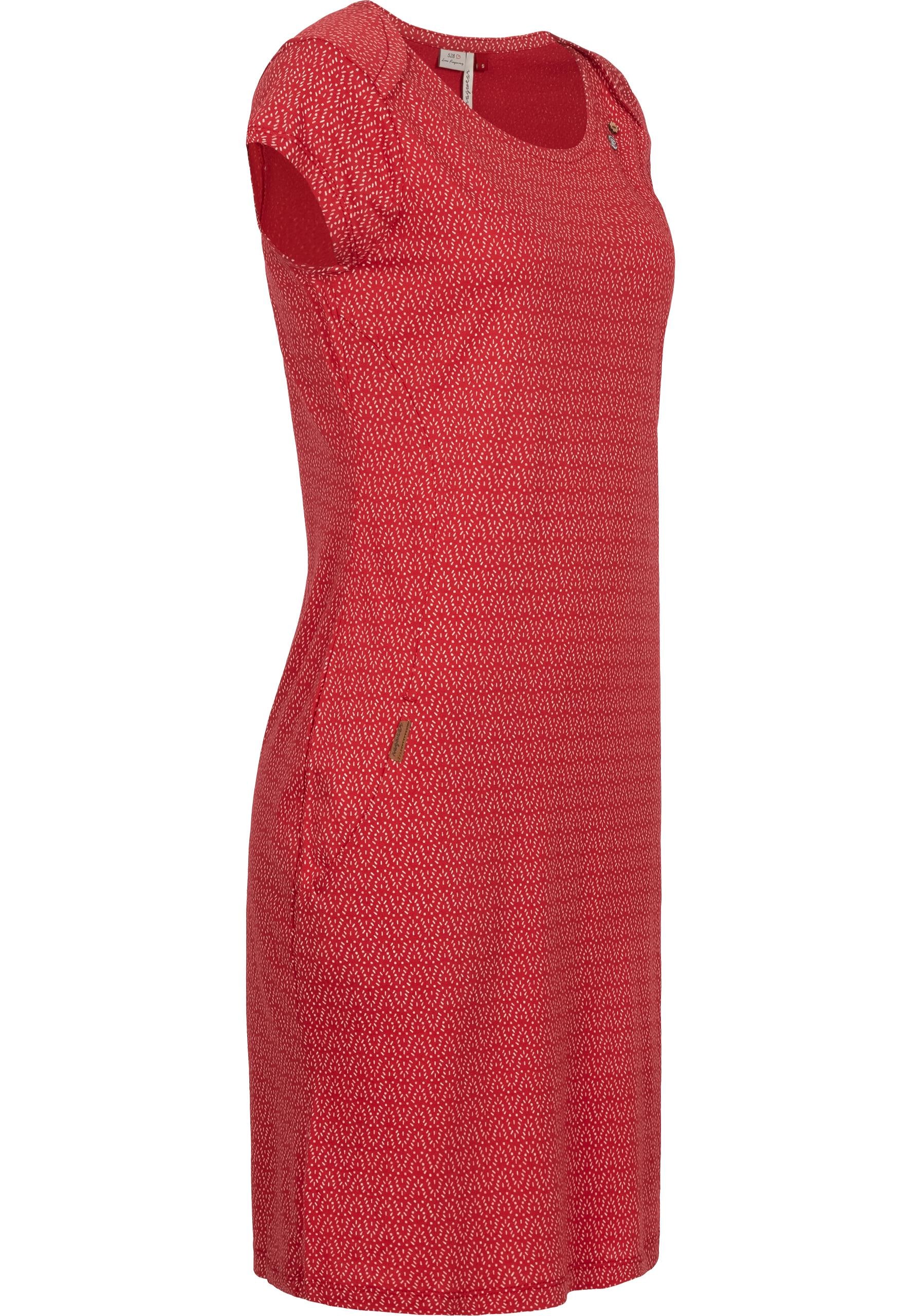 Ragwear Shirtkleid »Rivan Print«, stylisches Sommerkleid mit Alloverprint