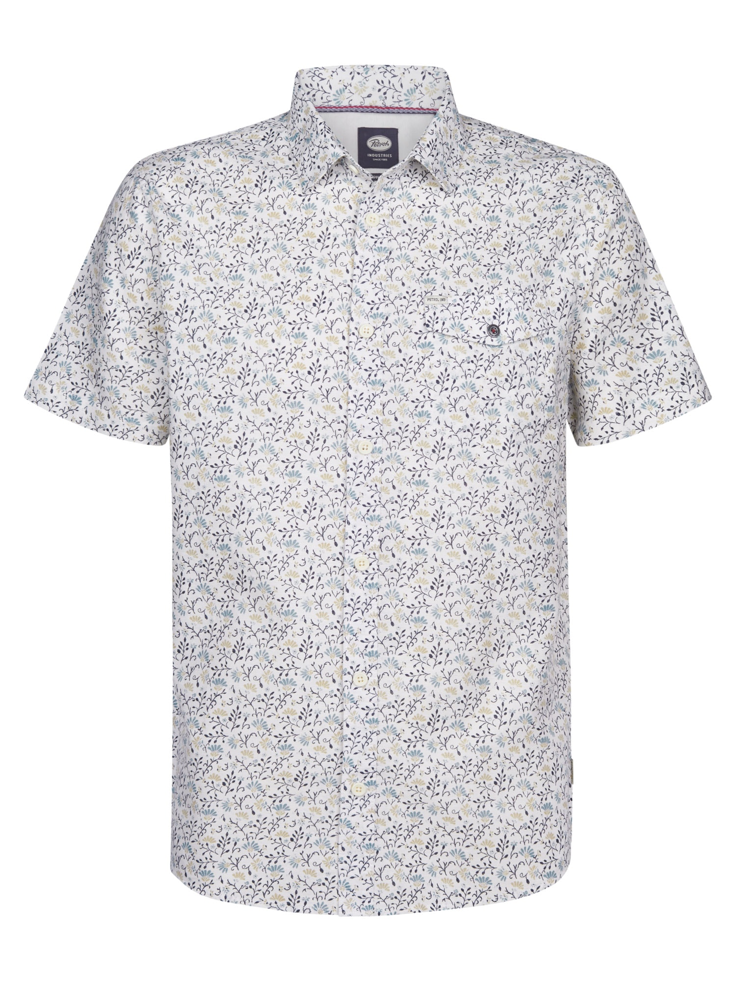 Petrol Industries Kurzarmhemd »Men Shirt Short Sleeve AOP« mit All-Over Print