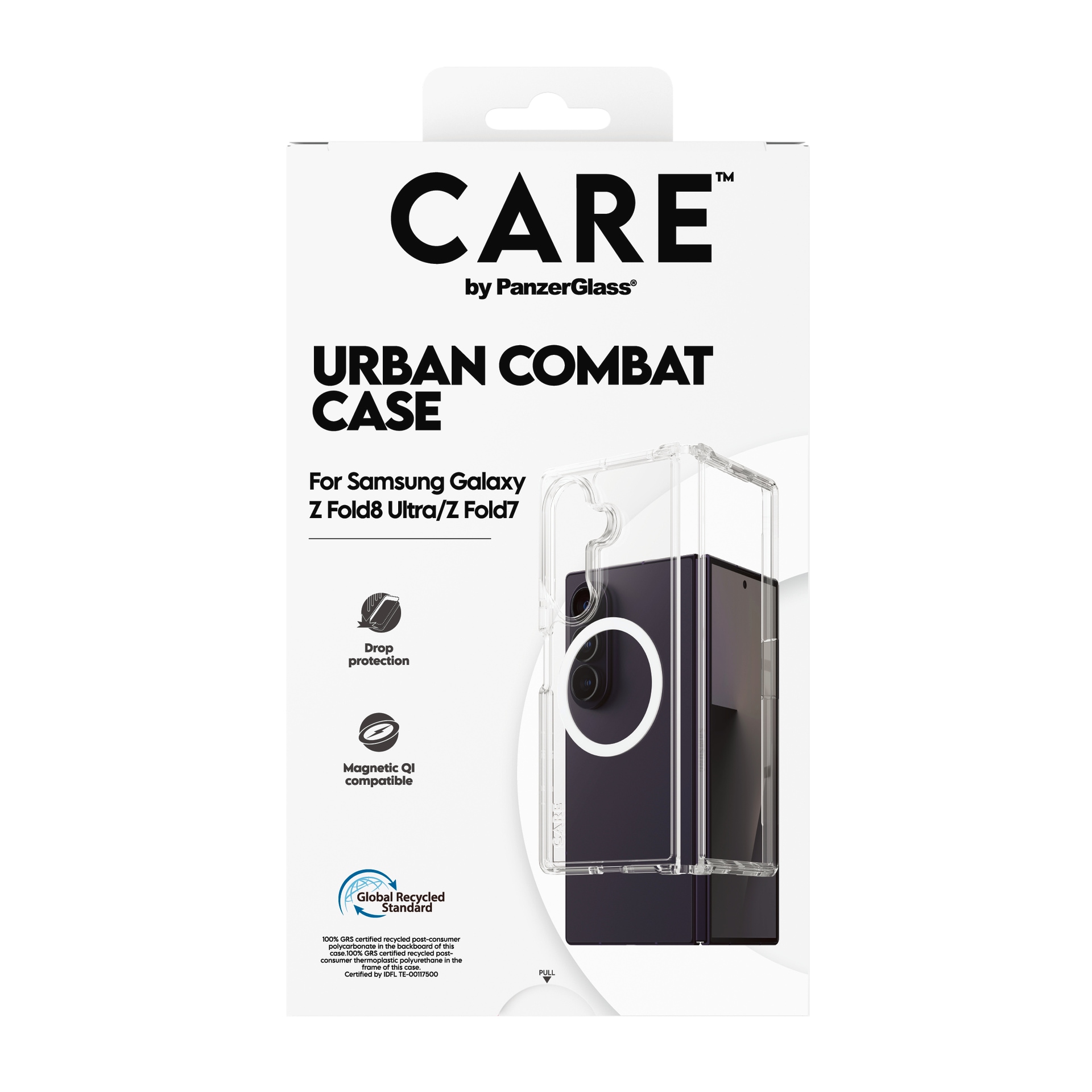 CARE by PanzerGlass Handyhülle »Urban Combat Case für Samusng Galaxy Z Fold8/Z Fold7« Smartphones Backcover, Schutzhülle, Handyschutzhülle, Case, Schutzcase, stoßfest