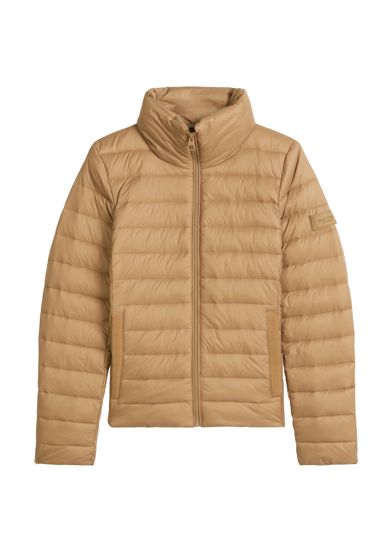 Marc O'Polo Outdoorjacke »mit recycelten Materialien«, ohne Kapuze