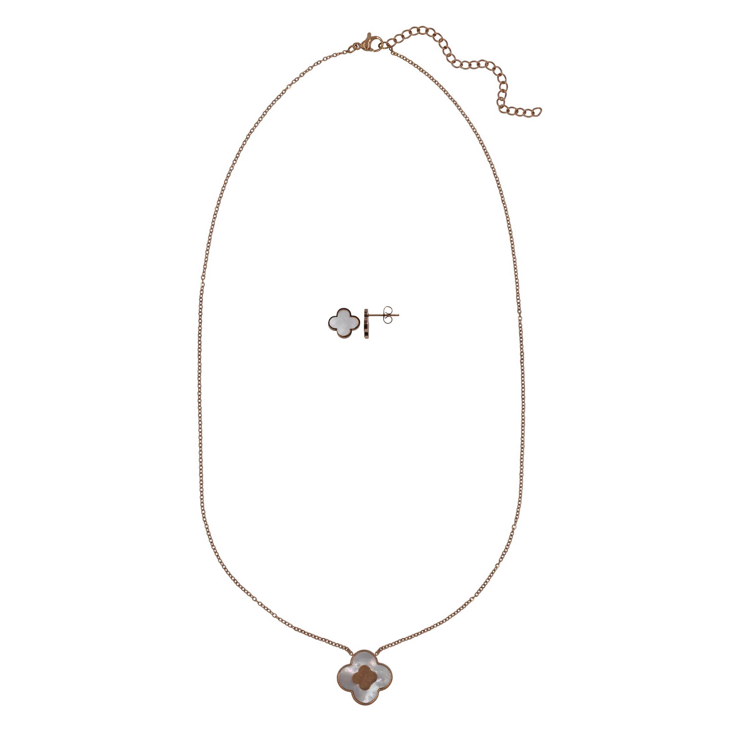 Firetti Ohrring und Ketten Set (Set, 3 Stk. tlg.)