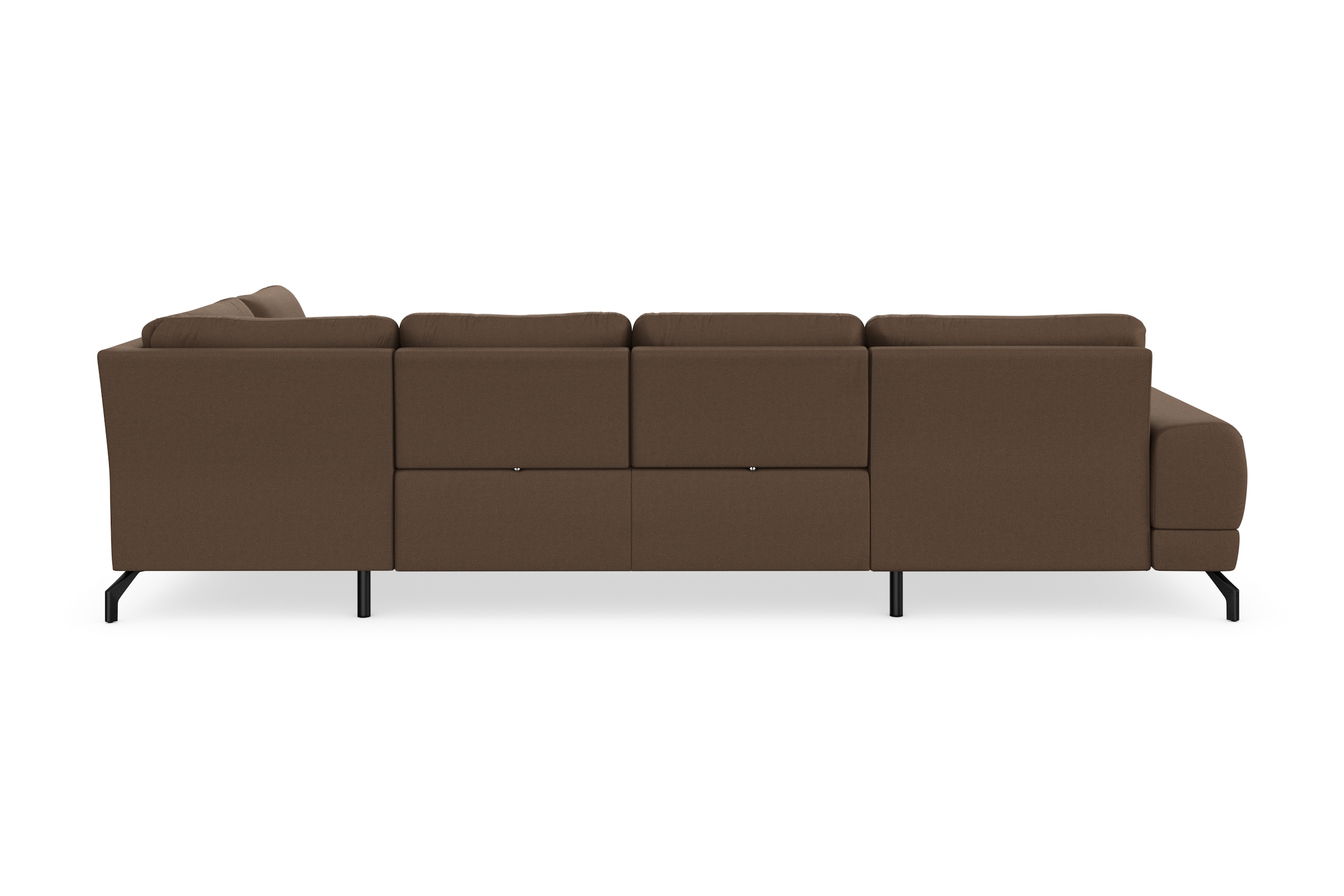 sit&more Wohnlandschaft »Cinturo U-Form«, inklusive Sitztiefenverstellung und Federkern, Sitzhöhe 45 cm
