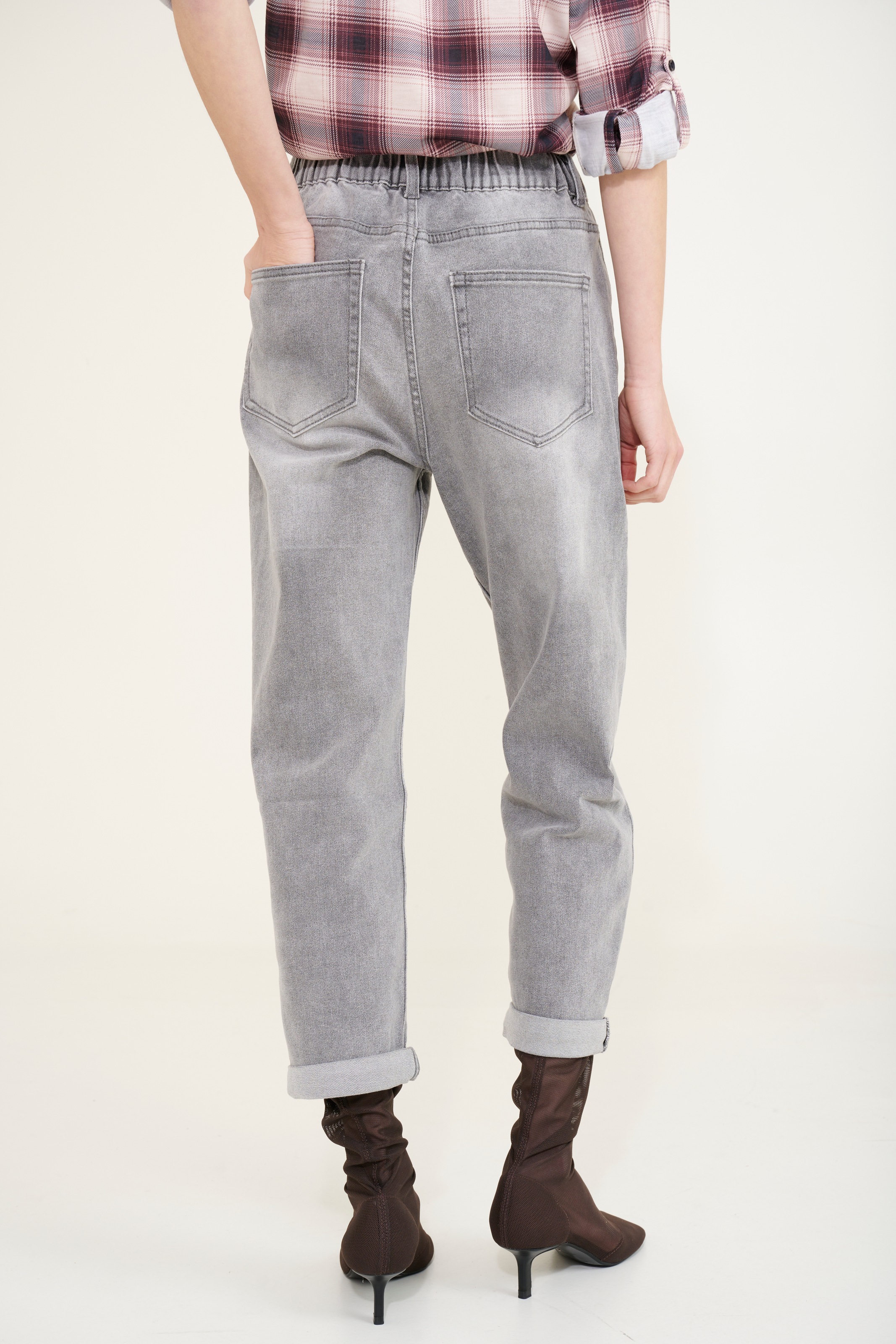 HaILY’S High-waist-Jeans »LG HW C JN Mirell«, mit Gummizug am Bund