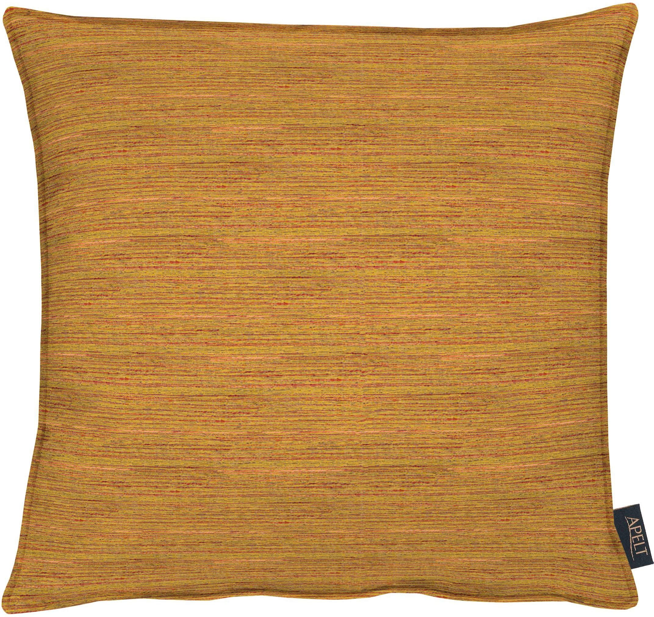 Dekokissen MISS MARY "AVALON" Gr. 1, orange (orange, unifarben), B:45cm L:45cm, Polyester, Dekokissen_Sitzkissen_Kissenhüllen