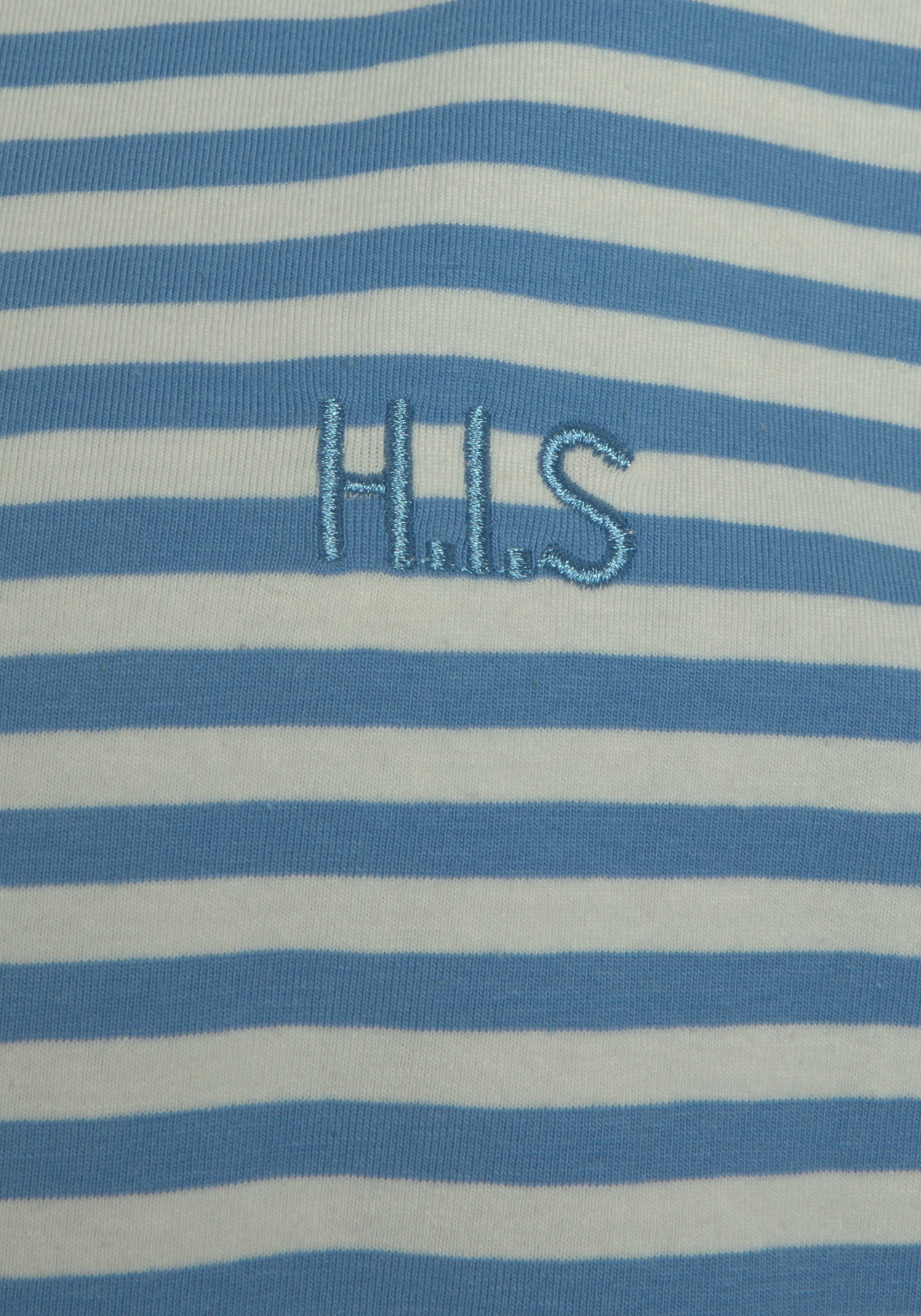 H.I.S Pyjama, (2 tlg.), mit Logostickerei auf der Brust