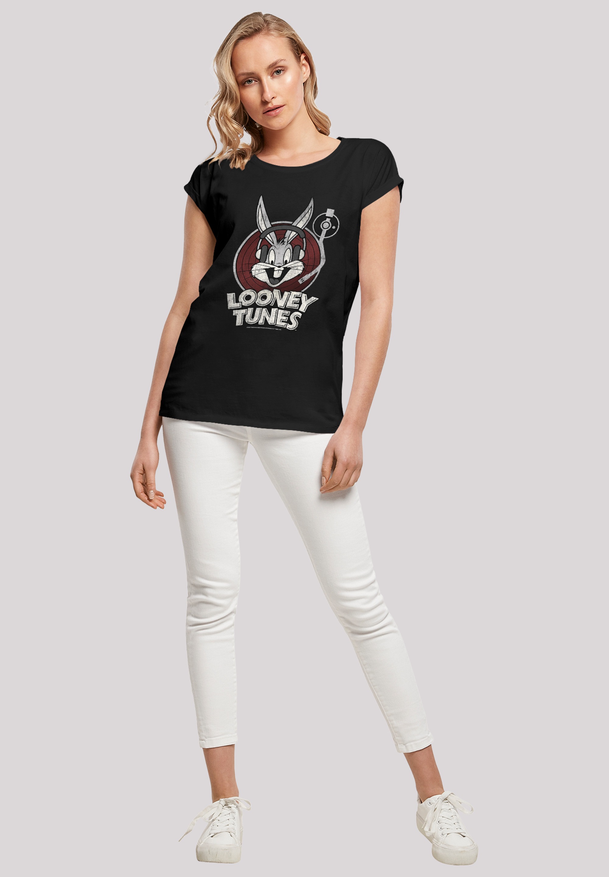 F4NT4STIC T-Shirt »Looney Tunes Bugs Bunny'«, Print