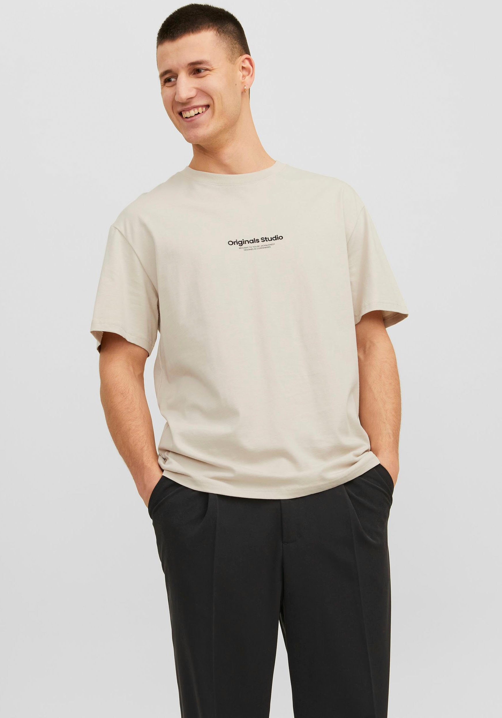 Jack & Jones Rundhalsshirt "JORVESTERBRO TEE SS CREW NECK NOOS"